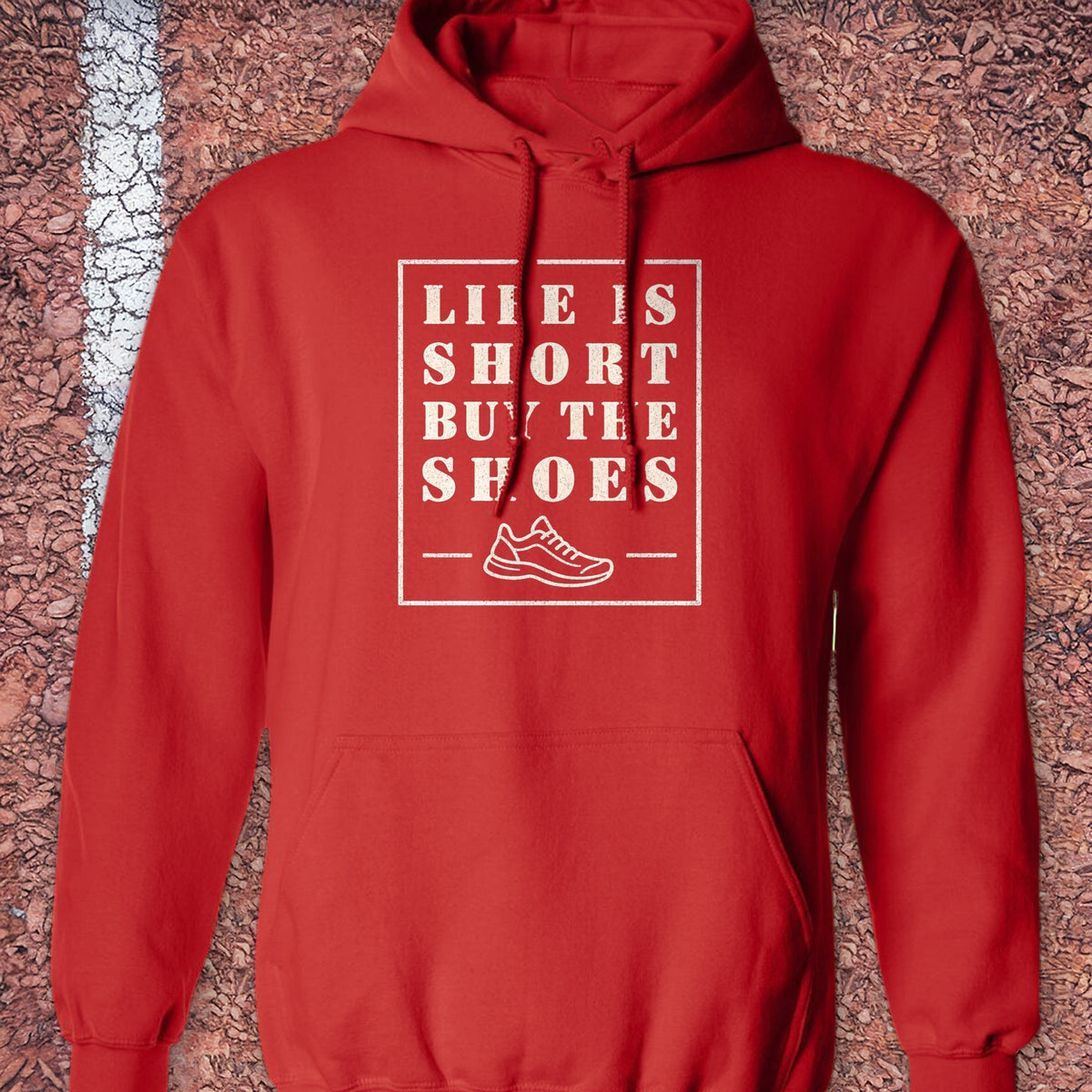 Buy the Shoes Hoodie - Red