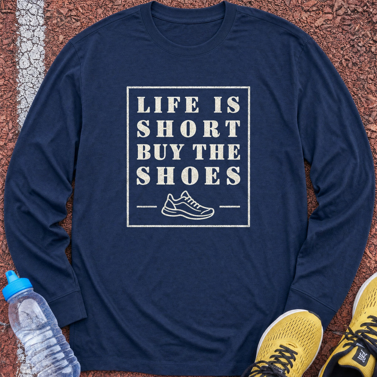Buy the Shoes Long Sleeve - Navy