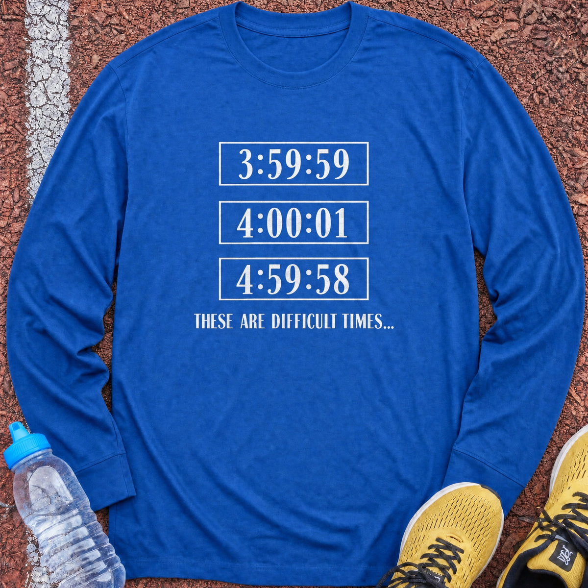 Difficult Times Long Sleeve - Royal
