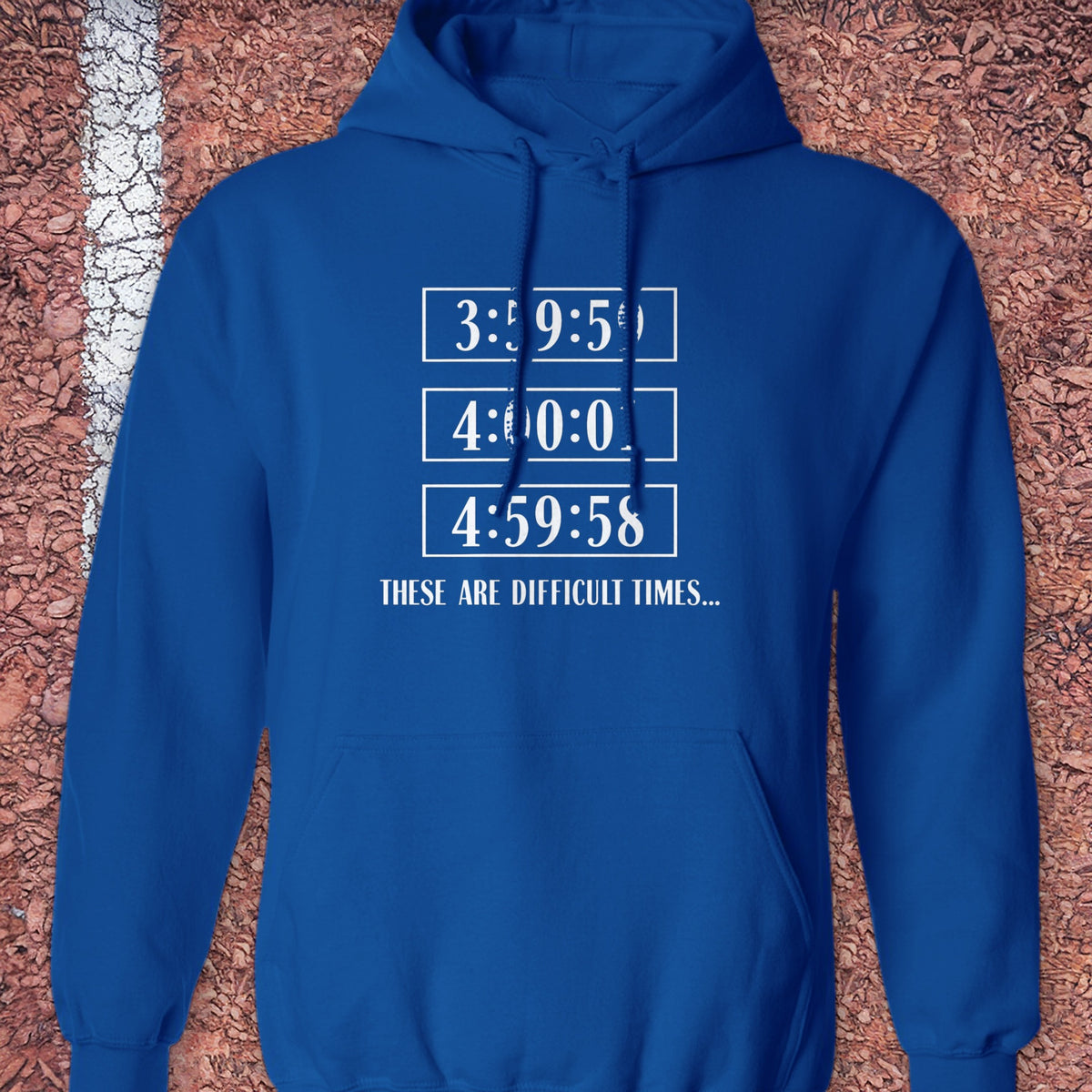 Difficult Times Hoodie - Royal