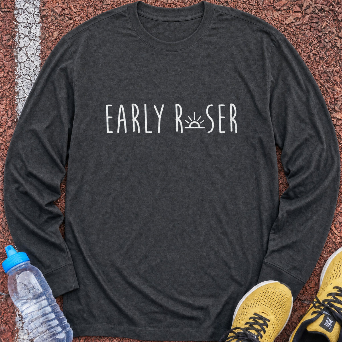 Early Riser Long Sleeve - Dark Heather