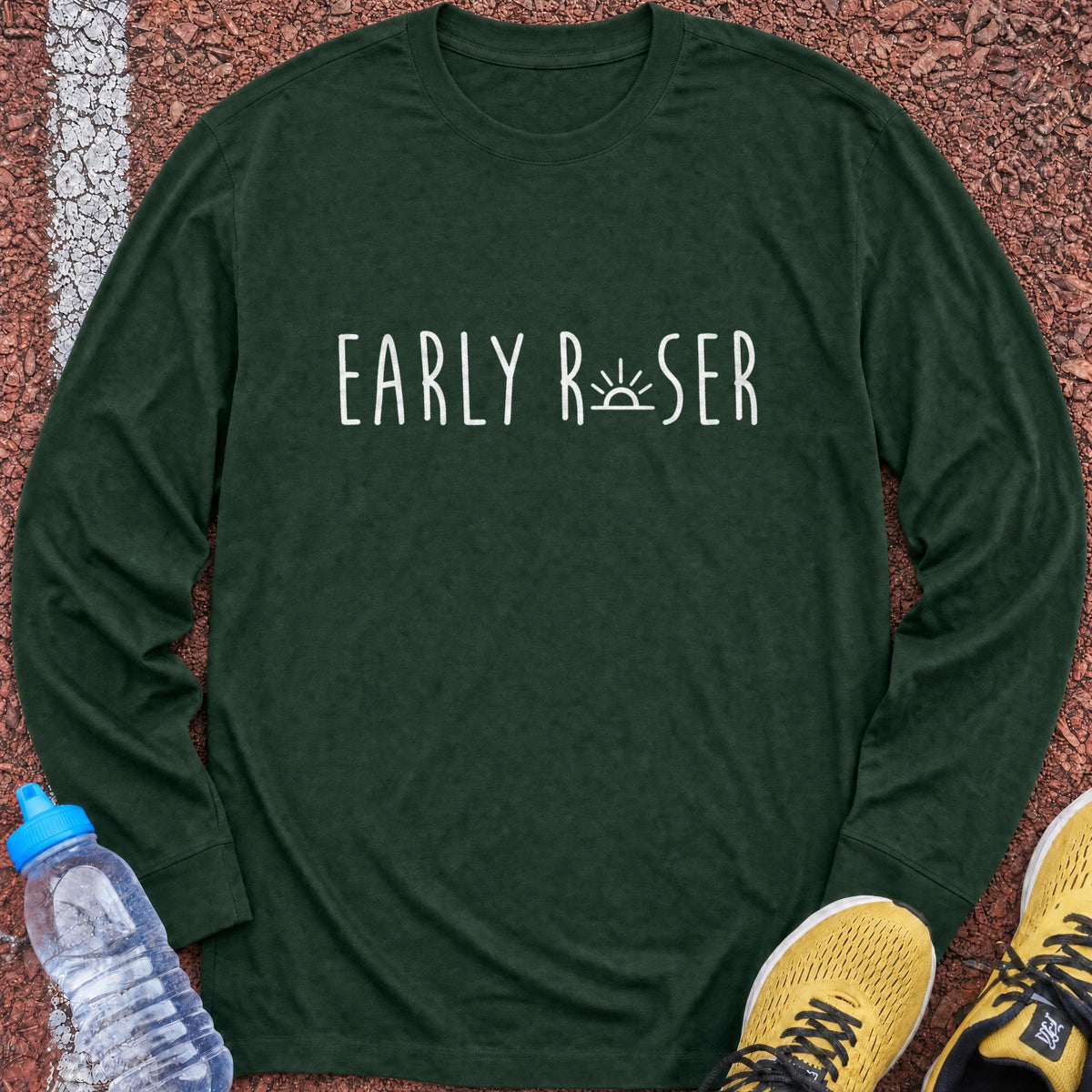 Early Riser Long Sleeve - Forest Green