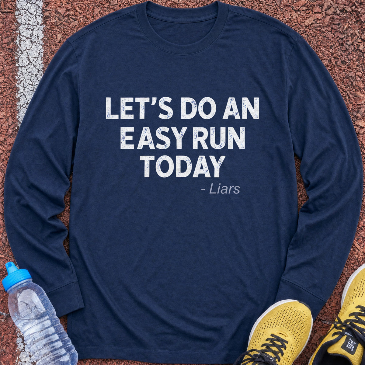 Easy Run Liars Long Sleeve - Navy