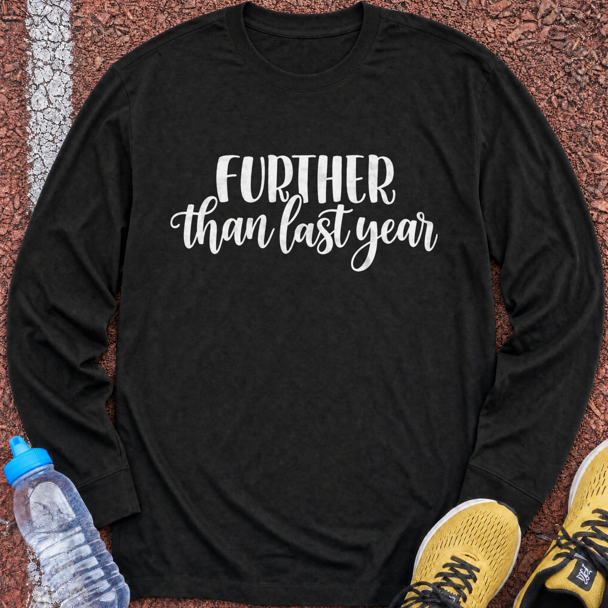 Further Than Last Year Long Sleeve - Black
