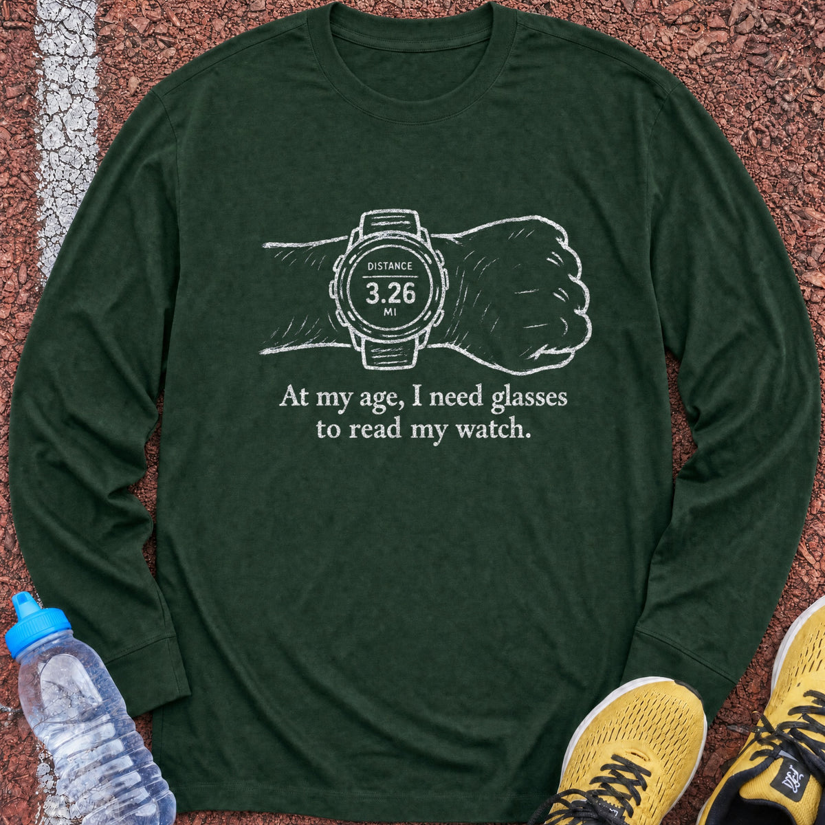 Glasses for My Watch Long Sleeve - Forest Green
