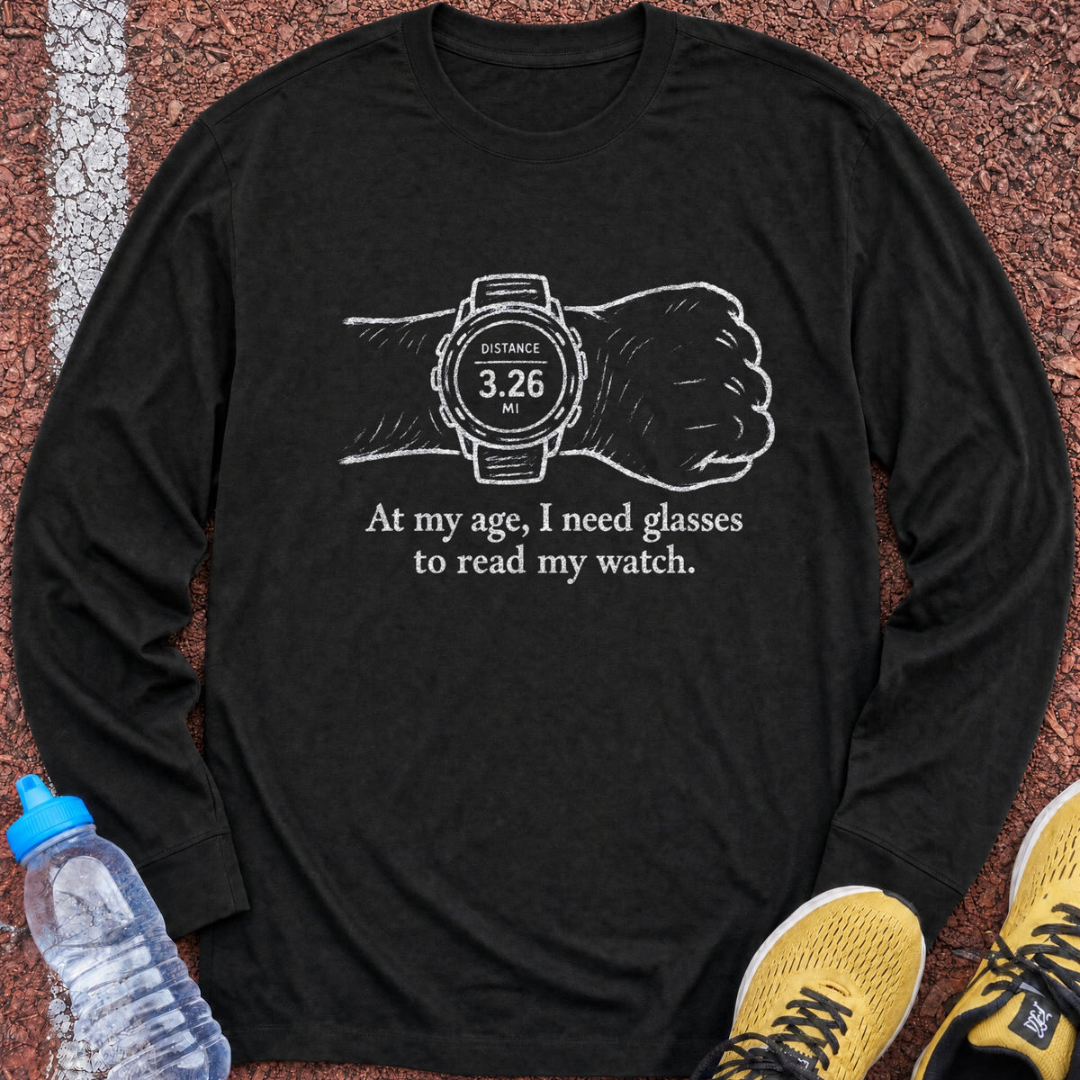 Glasses for My Watch Long Sleeve - Black