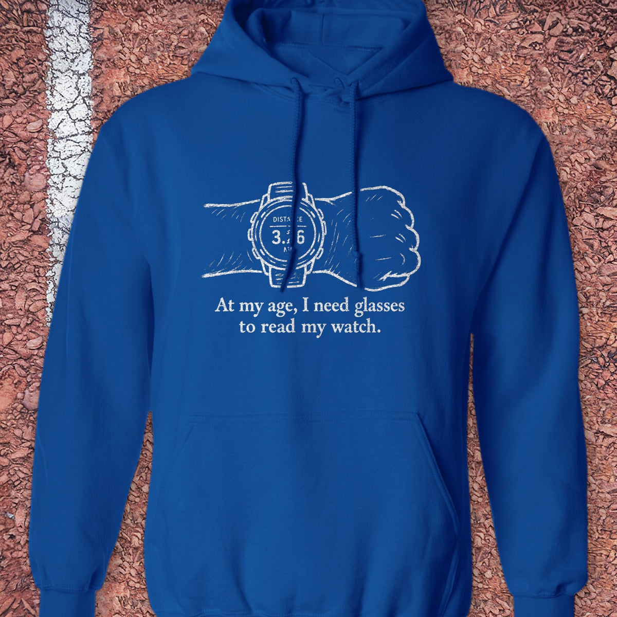 Glasses for My Watch Hoodie - Royal