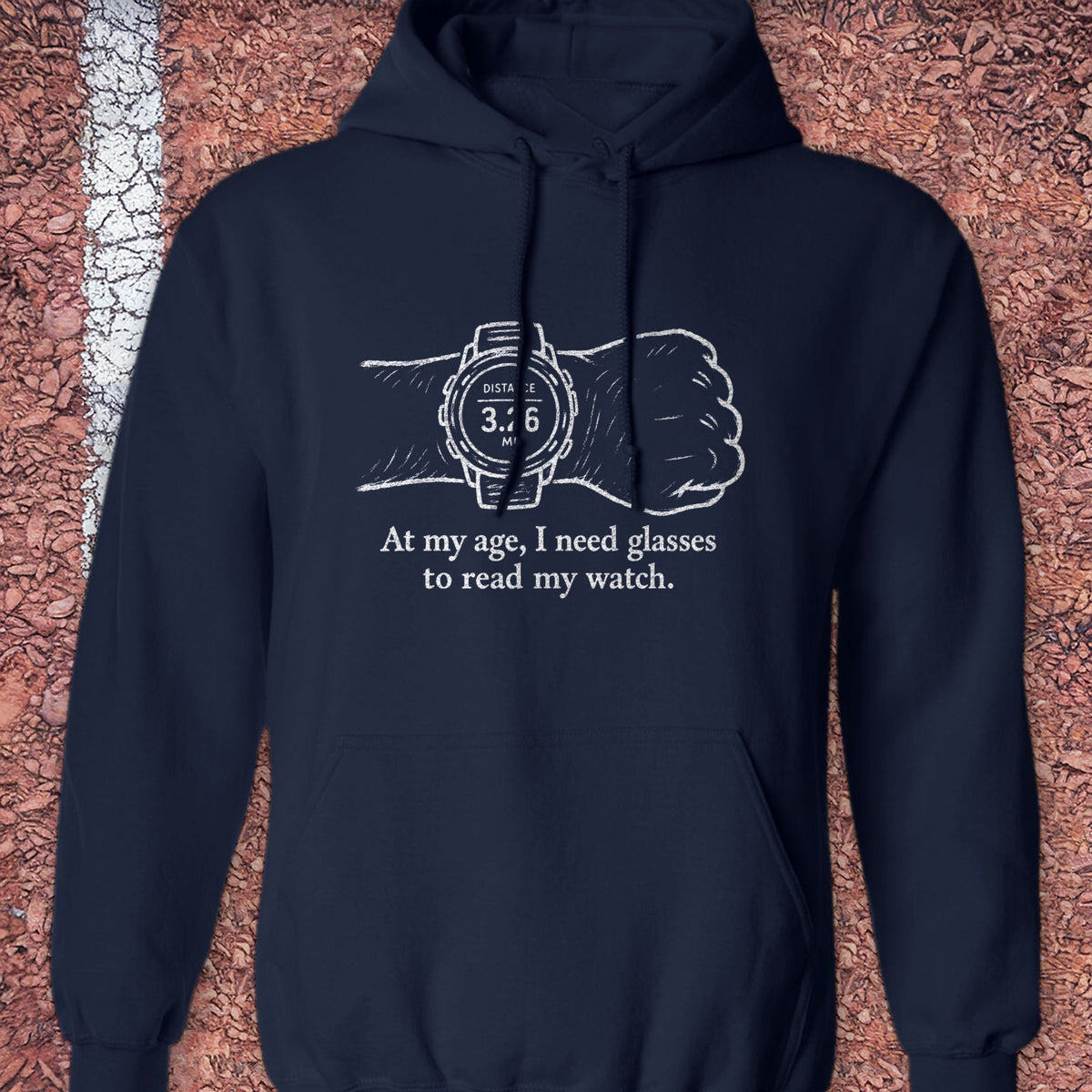 Glasses for My Watch Hoodie - Navy