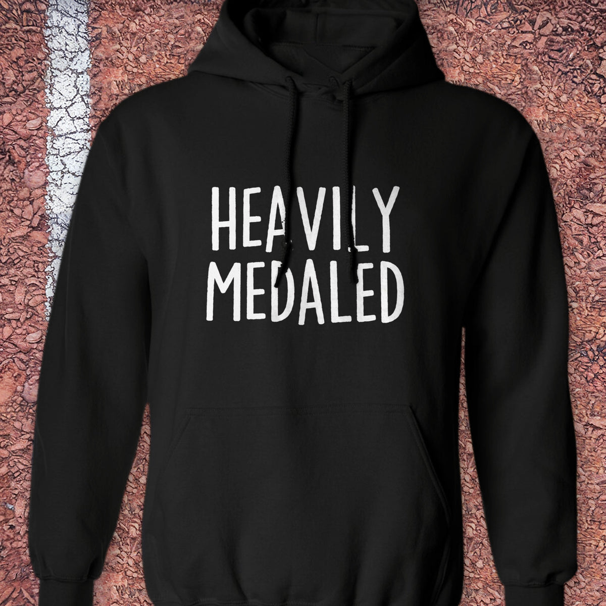 Heavily Medaled Hoodie - Black