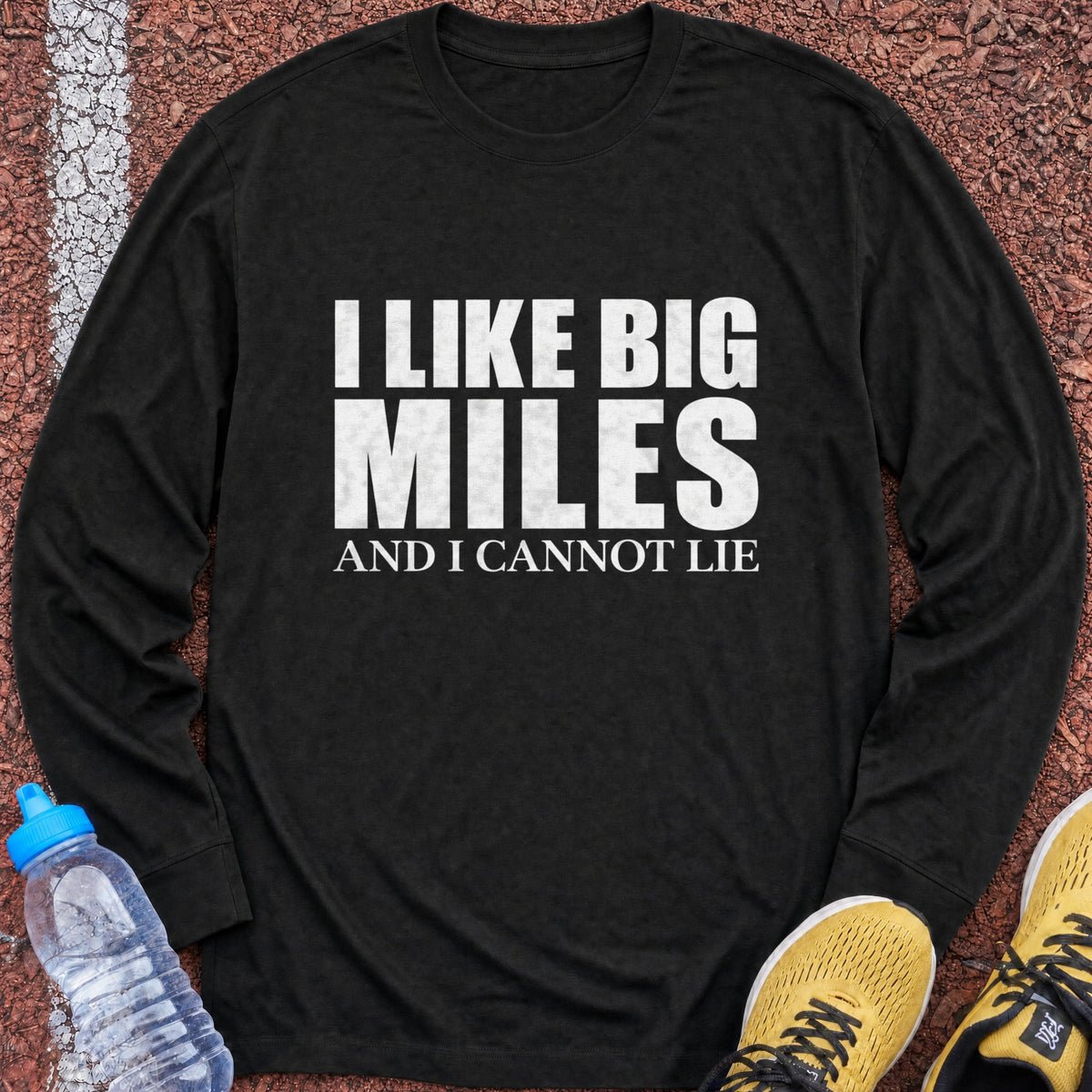 I Like Big Miles Long Sleeve - Black
