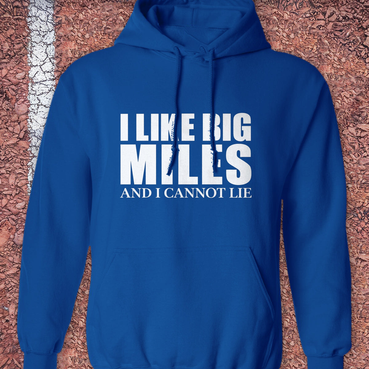 I Like Big Miles Hoodie - Royal
