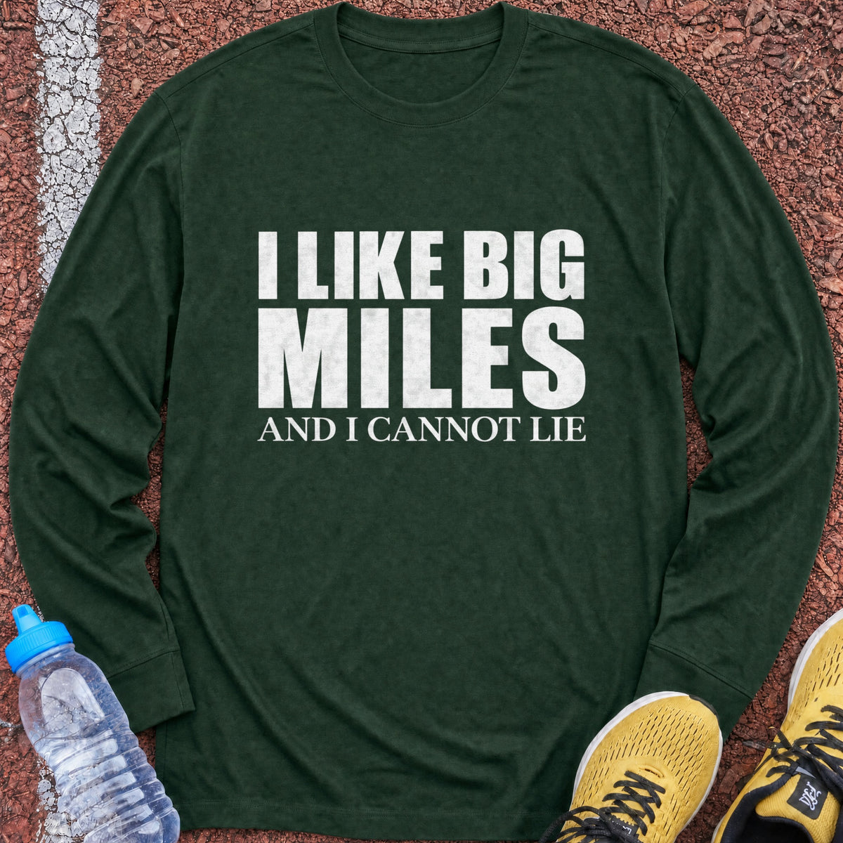 I Like Big Miles Long Sleeve - Forest Green
