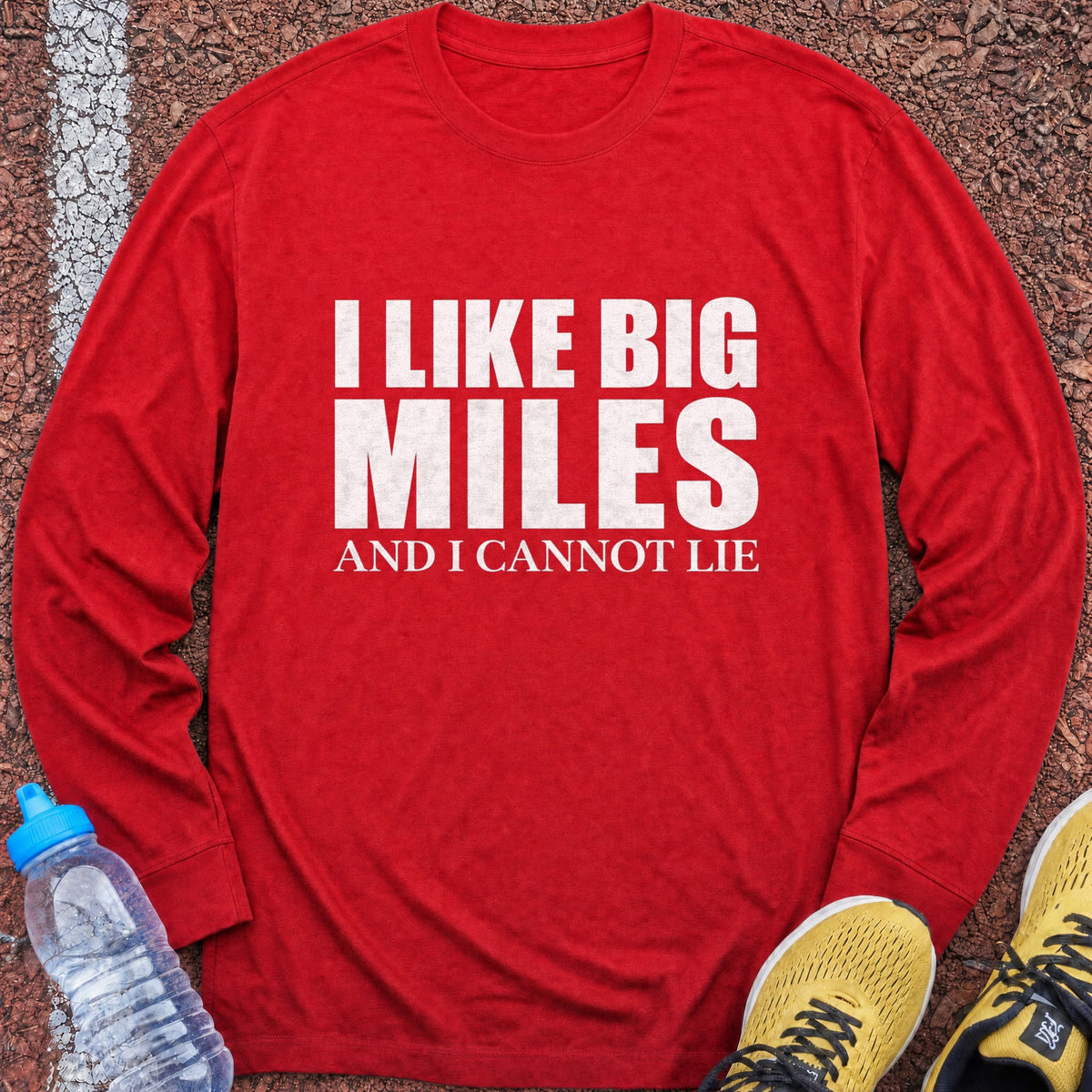 I Like Big Miles Long Sleeve - Red