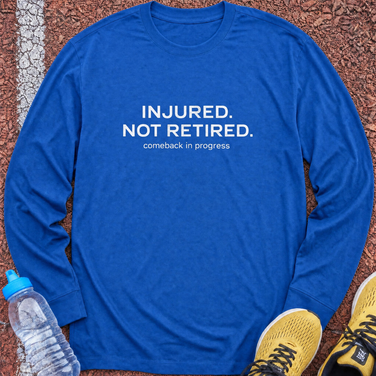 Injured Not Retired Long Sleeve - Royal