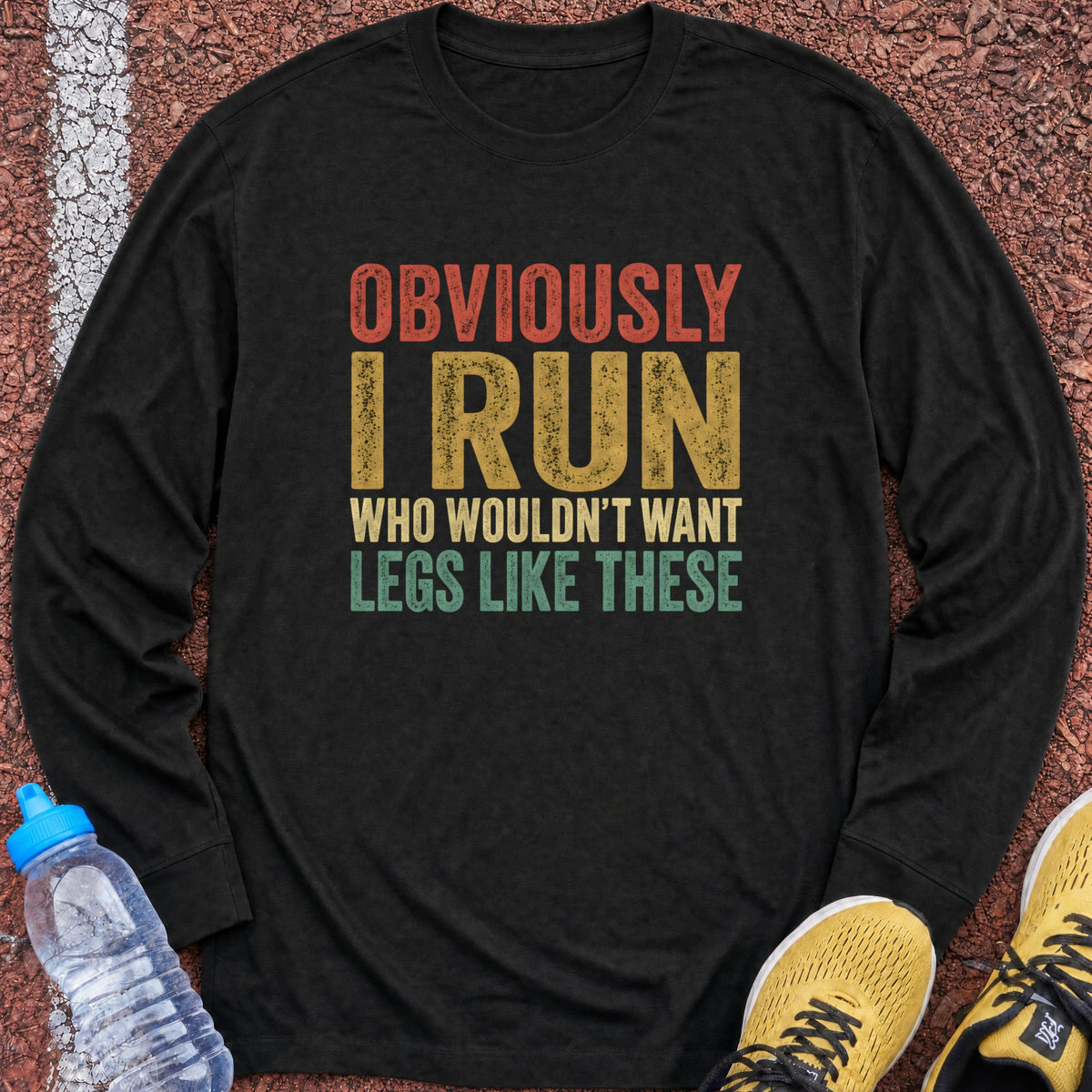 Legs Like These Long Sleeve - Black