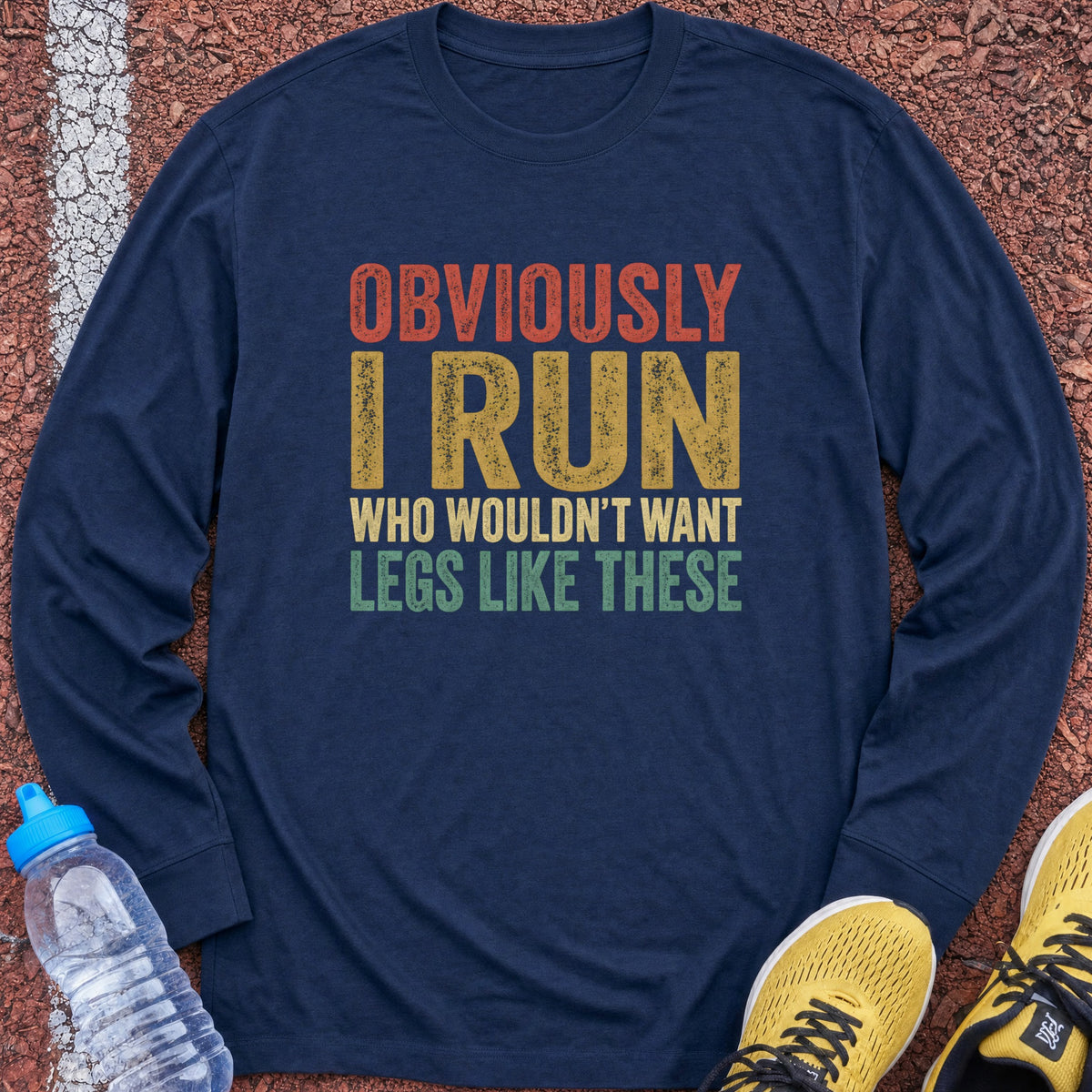 Legs Like These Long Sleeve - Navy