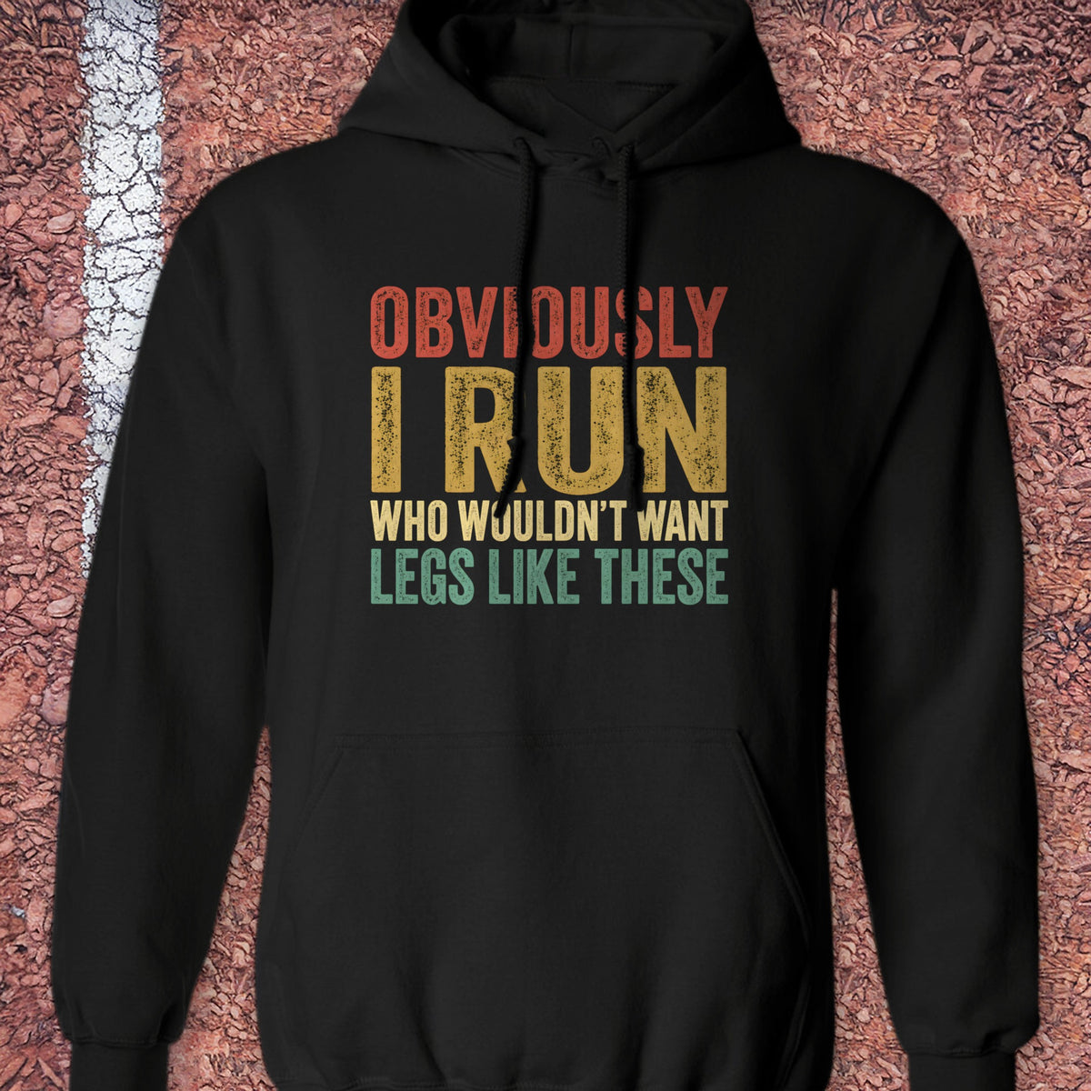 Legs Like These Hoodie - Black