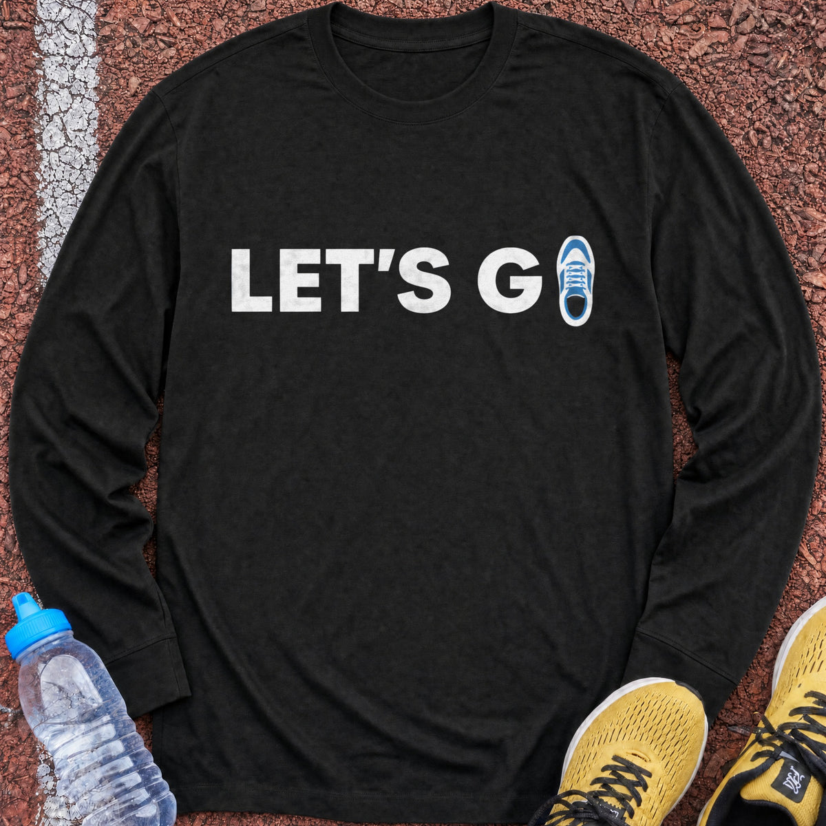 Let's Go Long Sleeve - Black