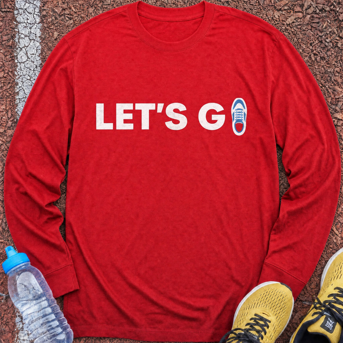 Let's Go Long Sleeve - Red