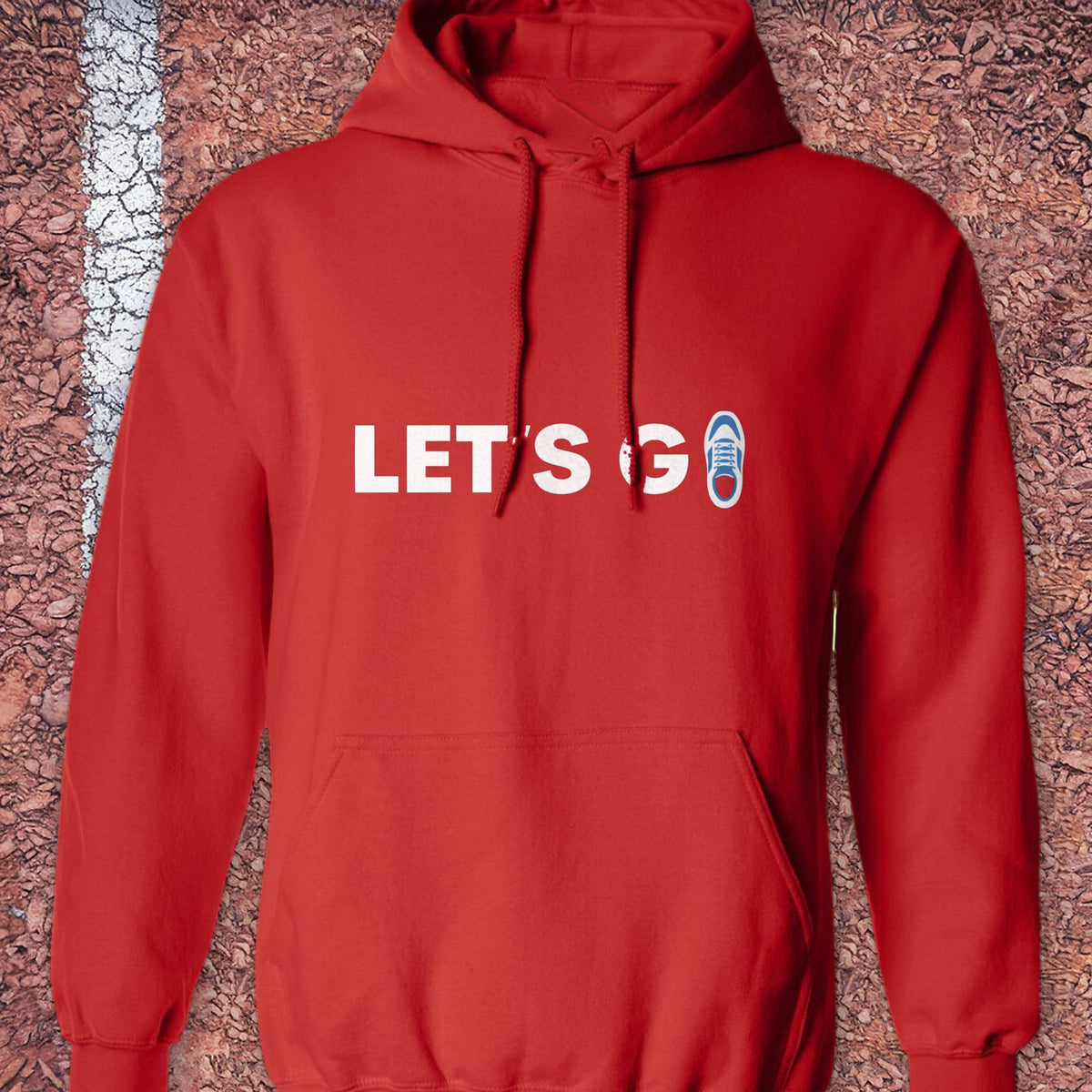 Let's Go Hoodie - Red