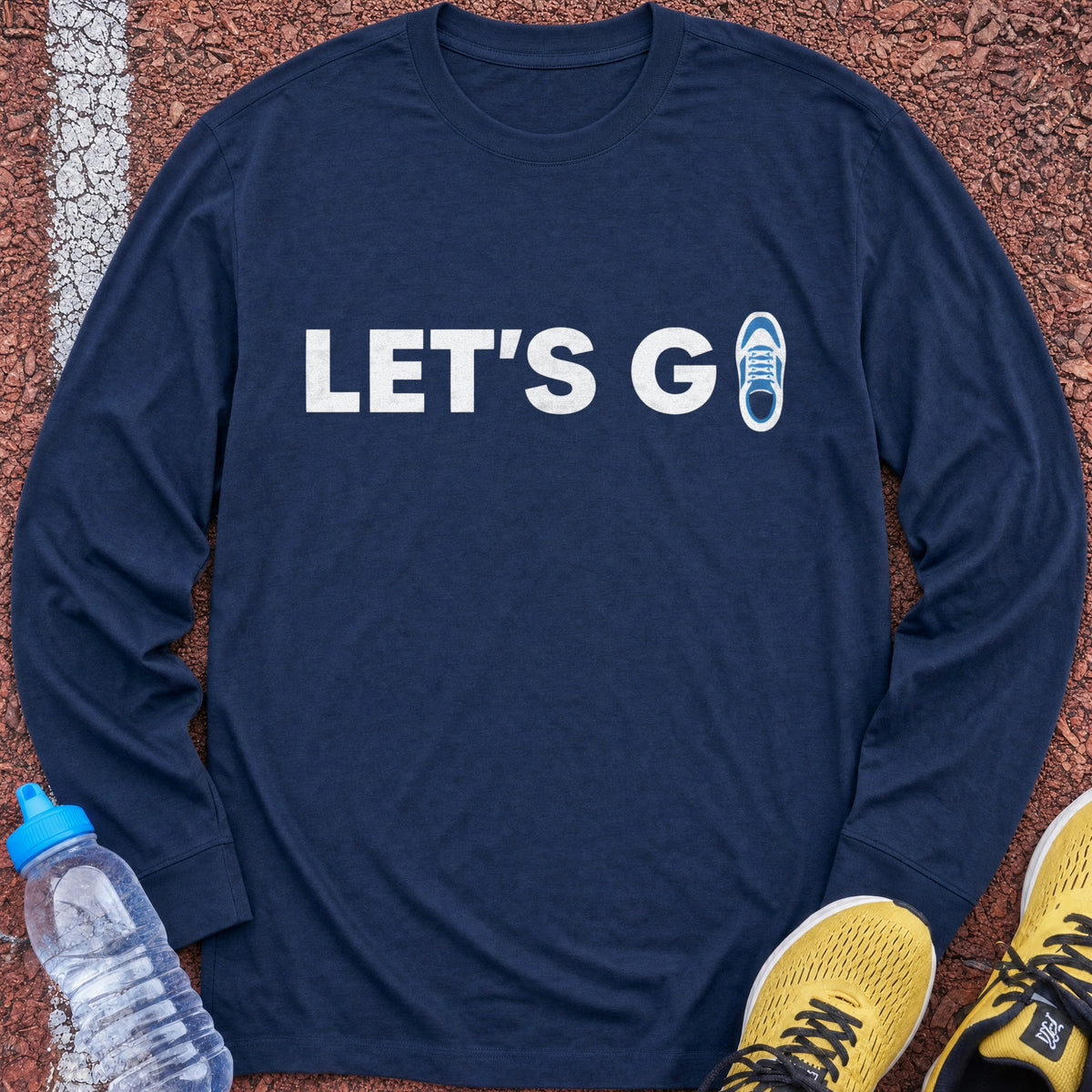Let's Go Long Sleeve - Navy
