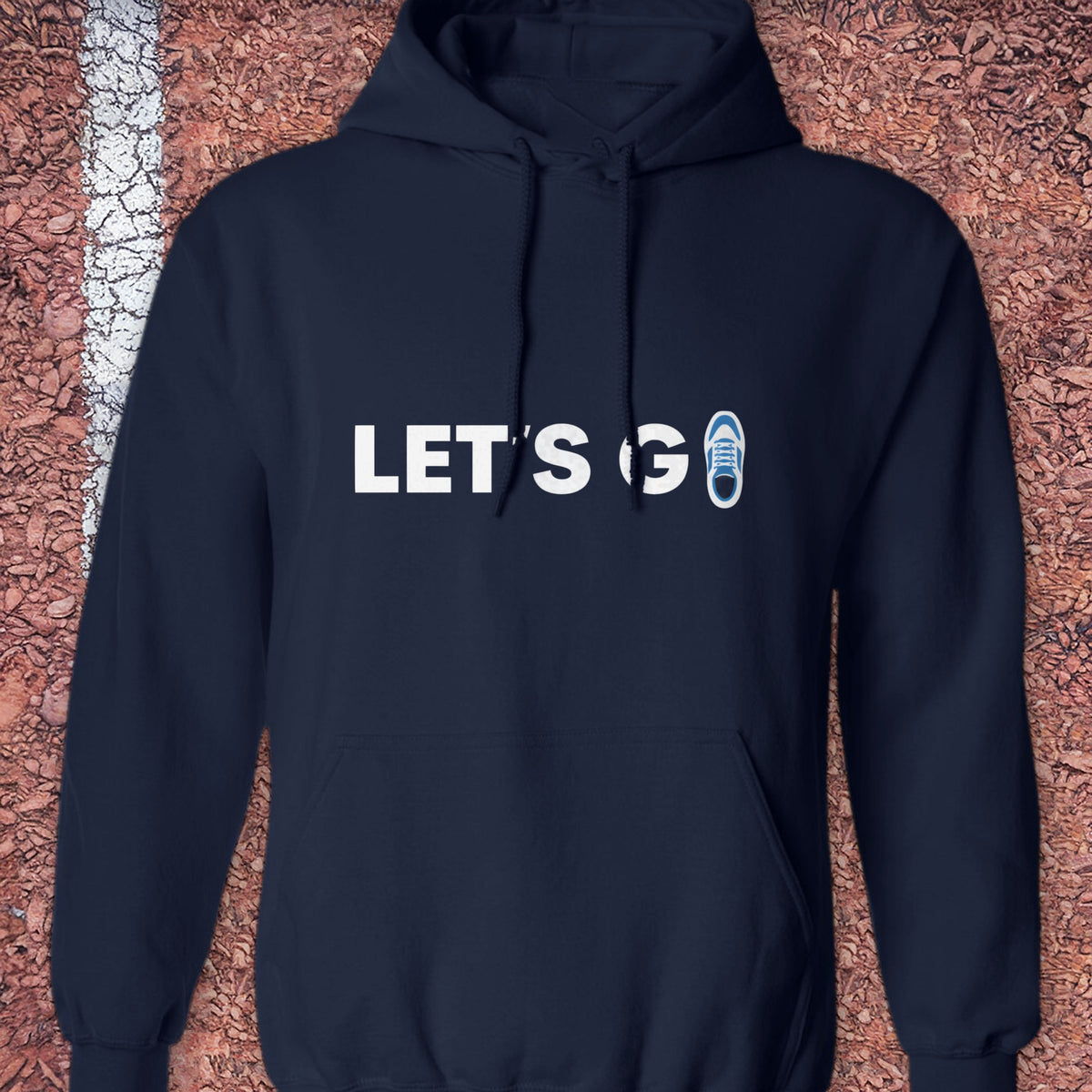 Let's Go Hoodie - Navy