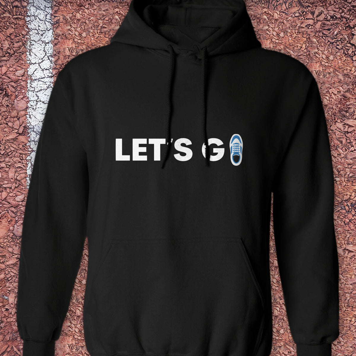 Let's Go Hoodie - Black