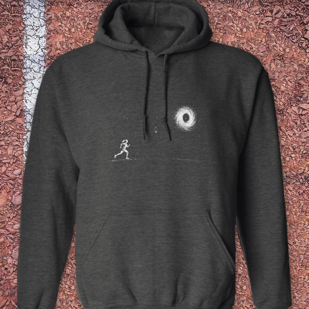 Moon Runner Hoodie - Dark Heather
