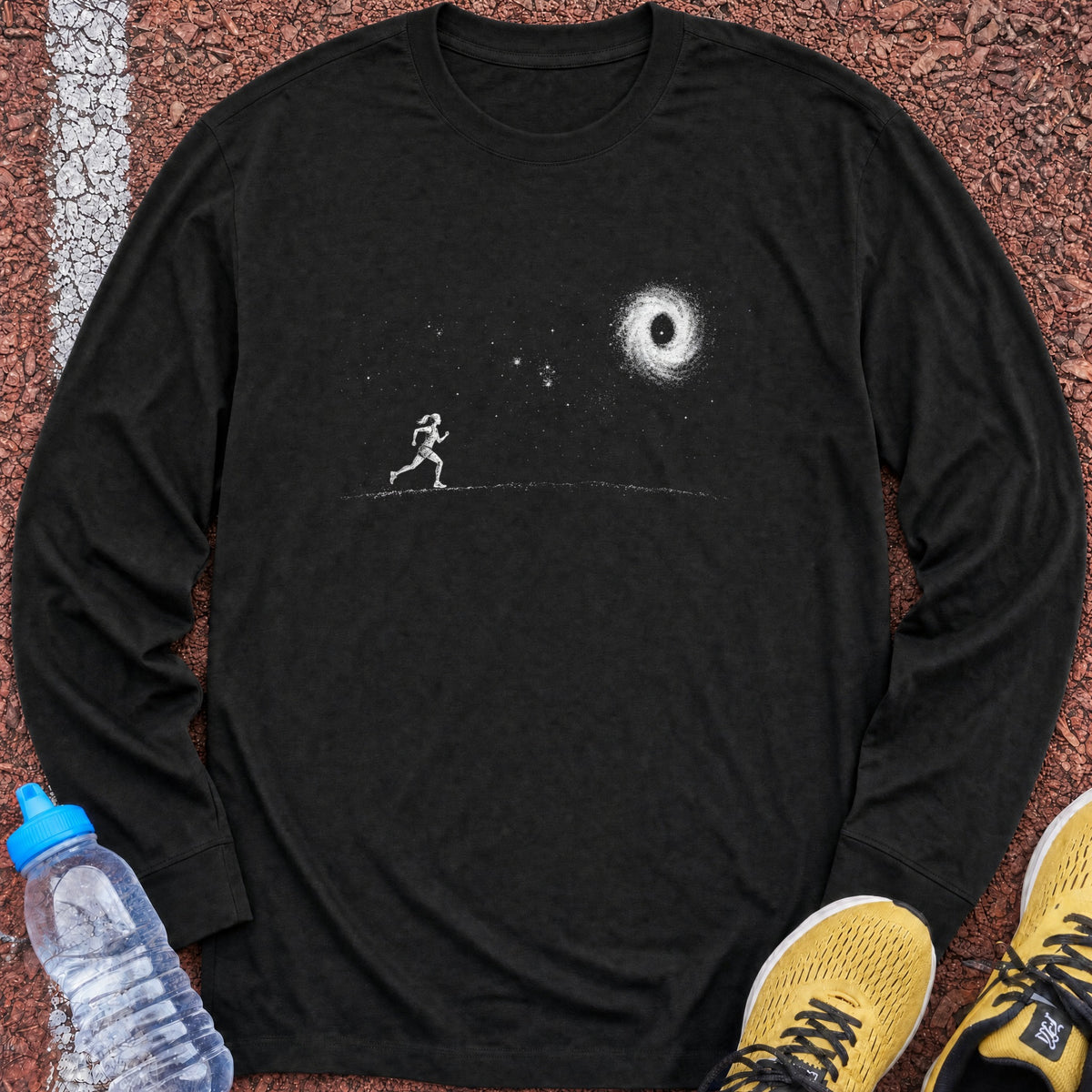 Moon Runner Long Sleeve - Black