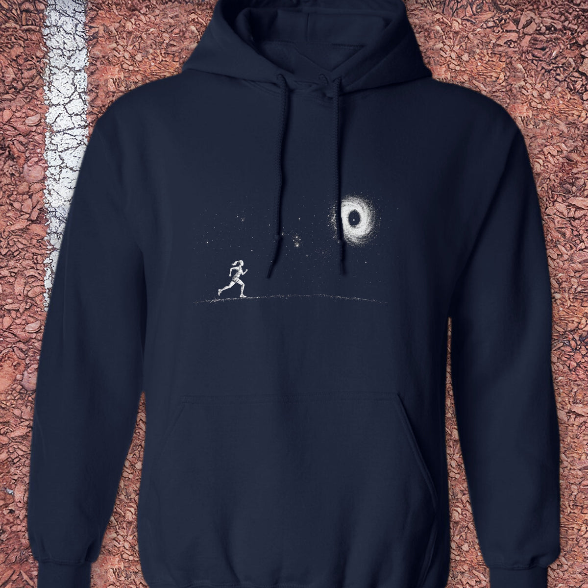 Moon Runner Hoodie - Navy
