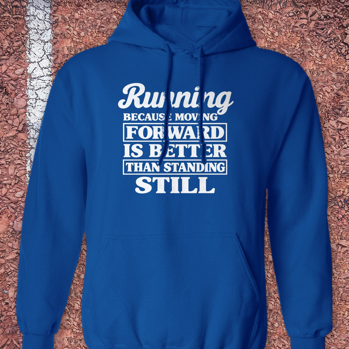 Moving Forward Hoodie - Royal