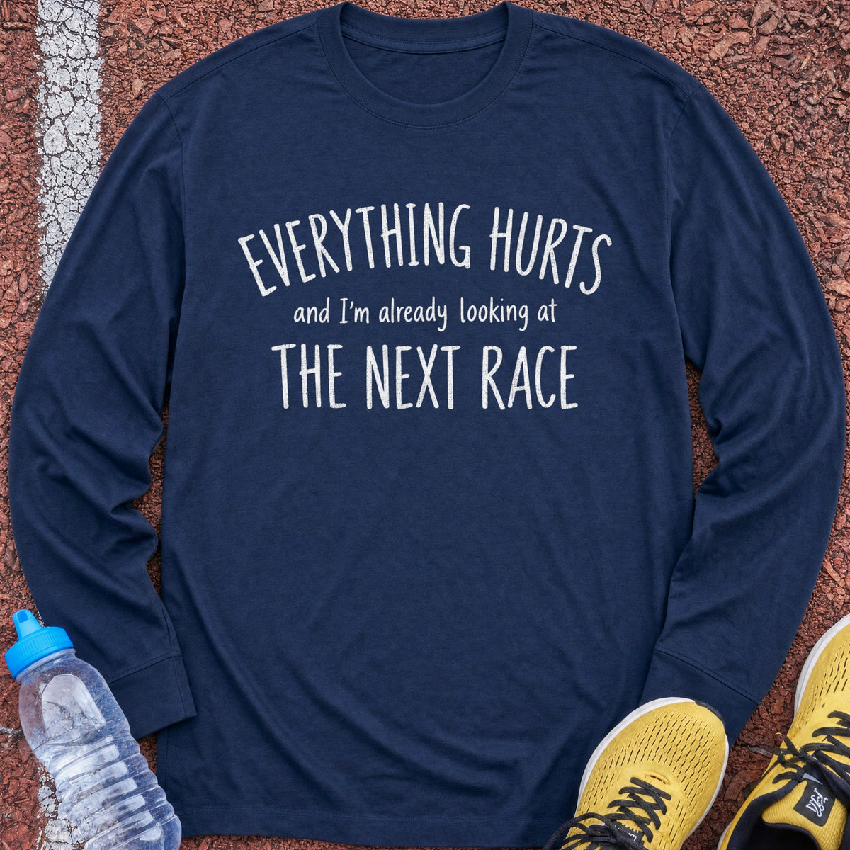Next Race Already Long Sleeve - Navy