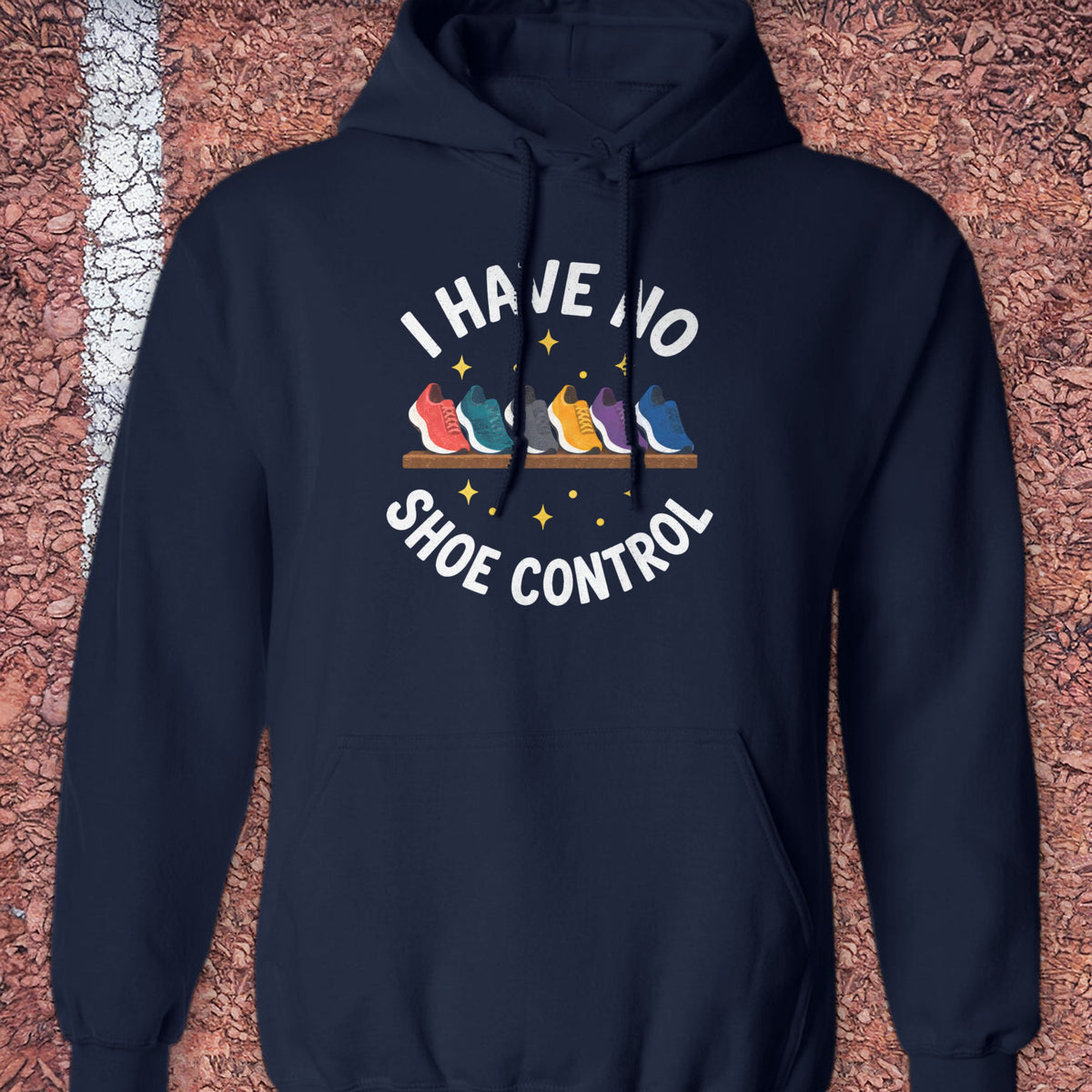 No Shoe Control Hoodie - Navy