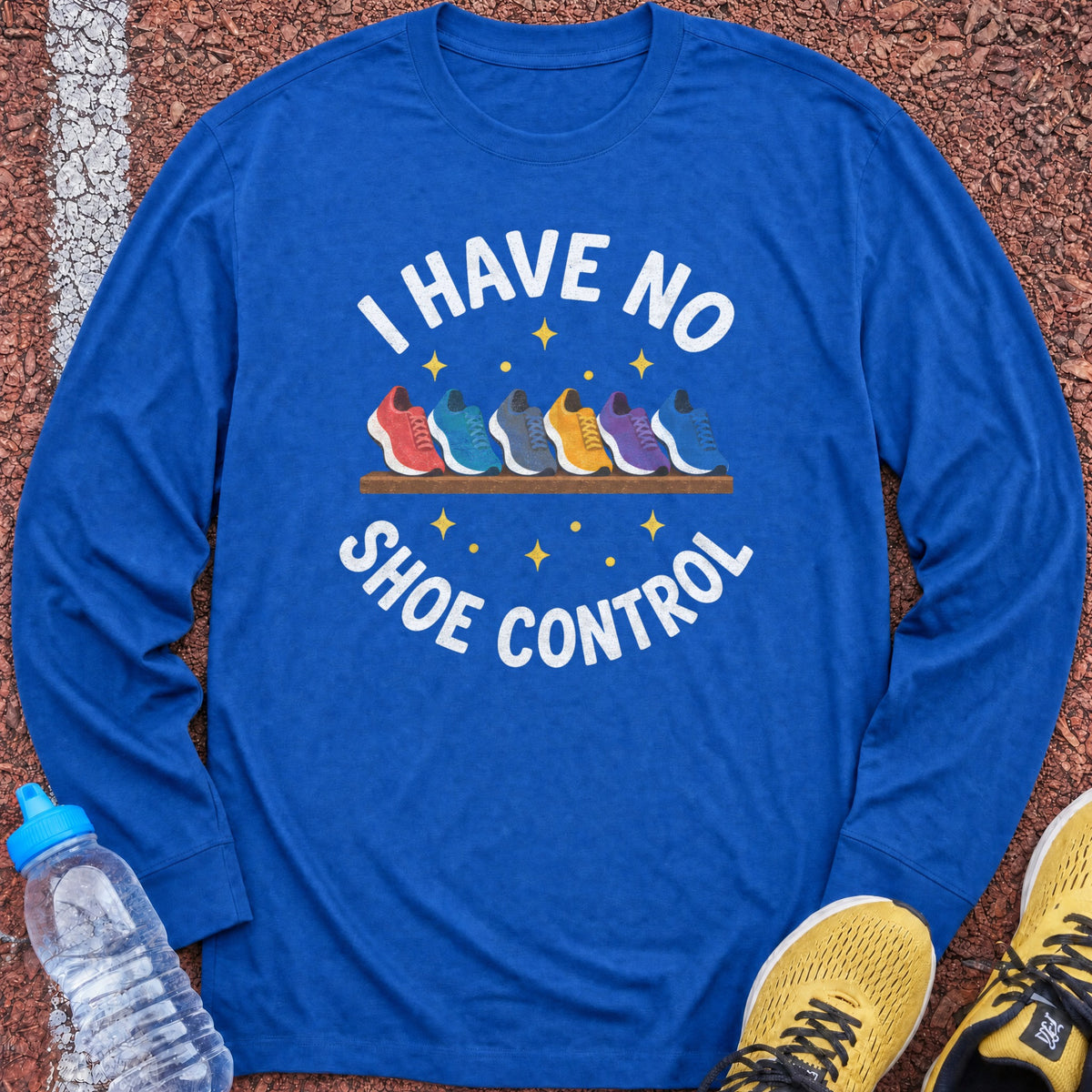 No Shoe Control Long Sleeve - Royal