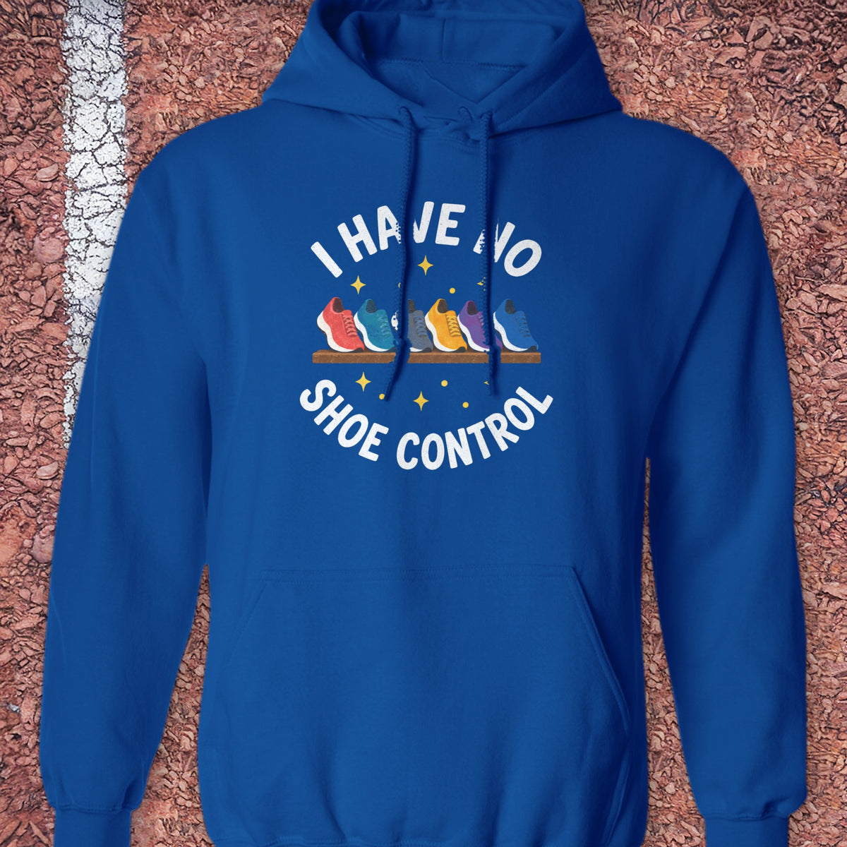 No Shoe Control Hoodie - Royal