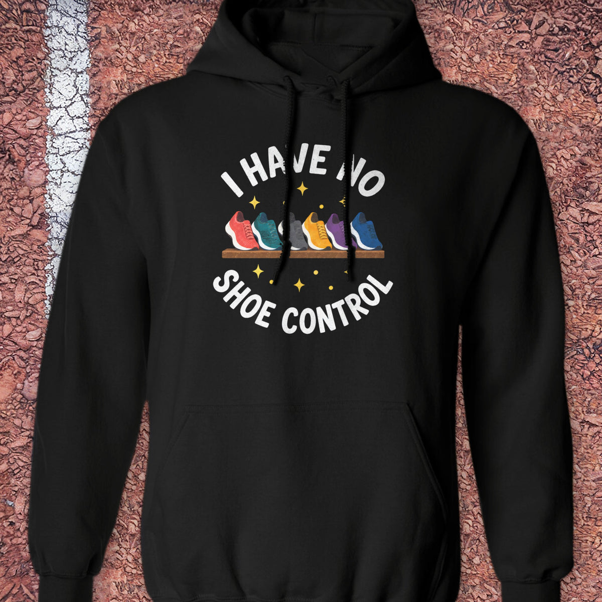 No Shoe Control Hoodie - Black