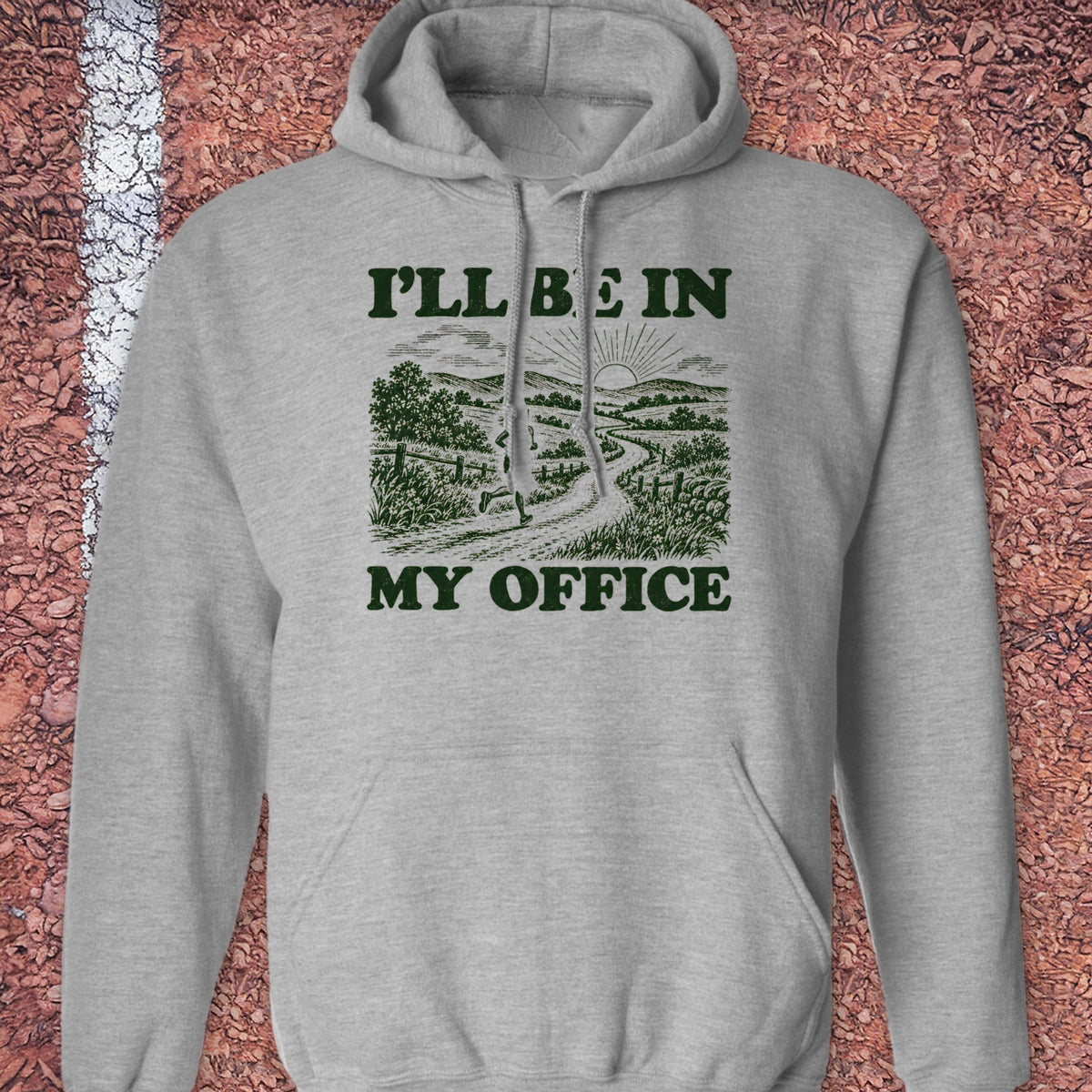 Office Hours Hoodie - Sport Grey
