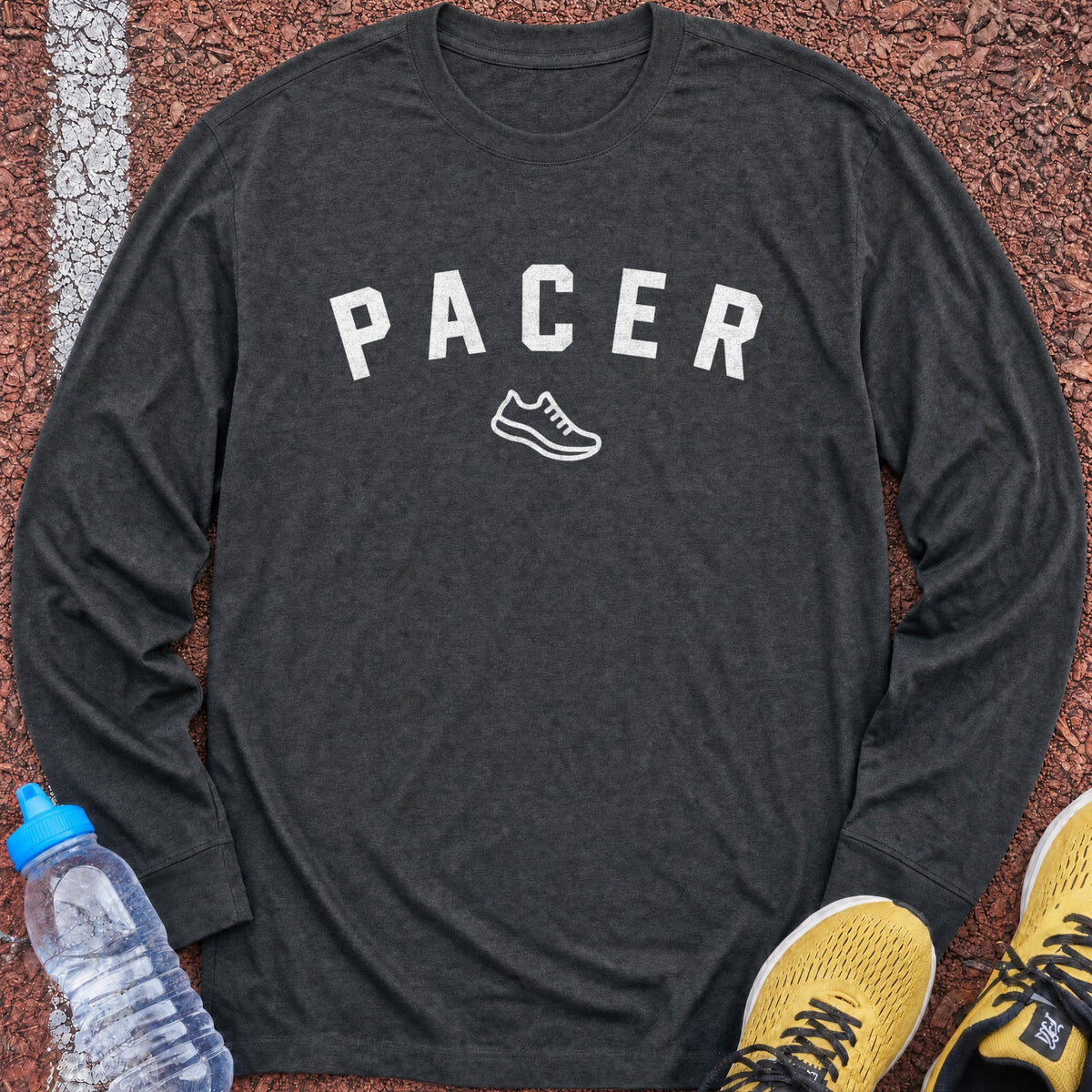 Pacer Long Sleeve - Dark Heather
