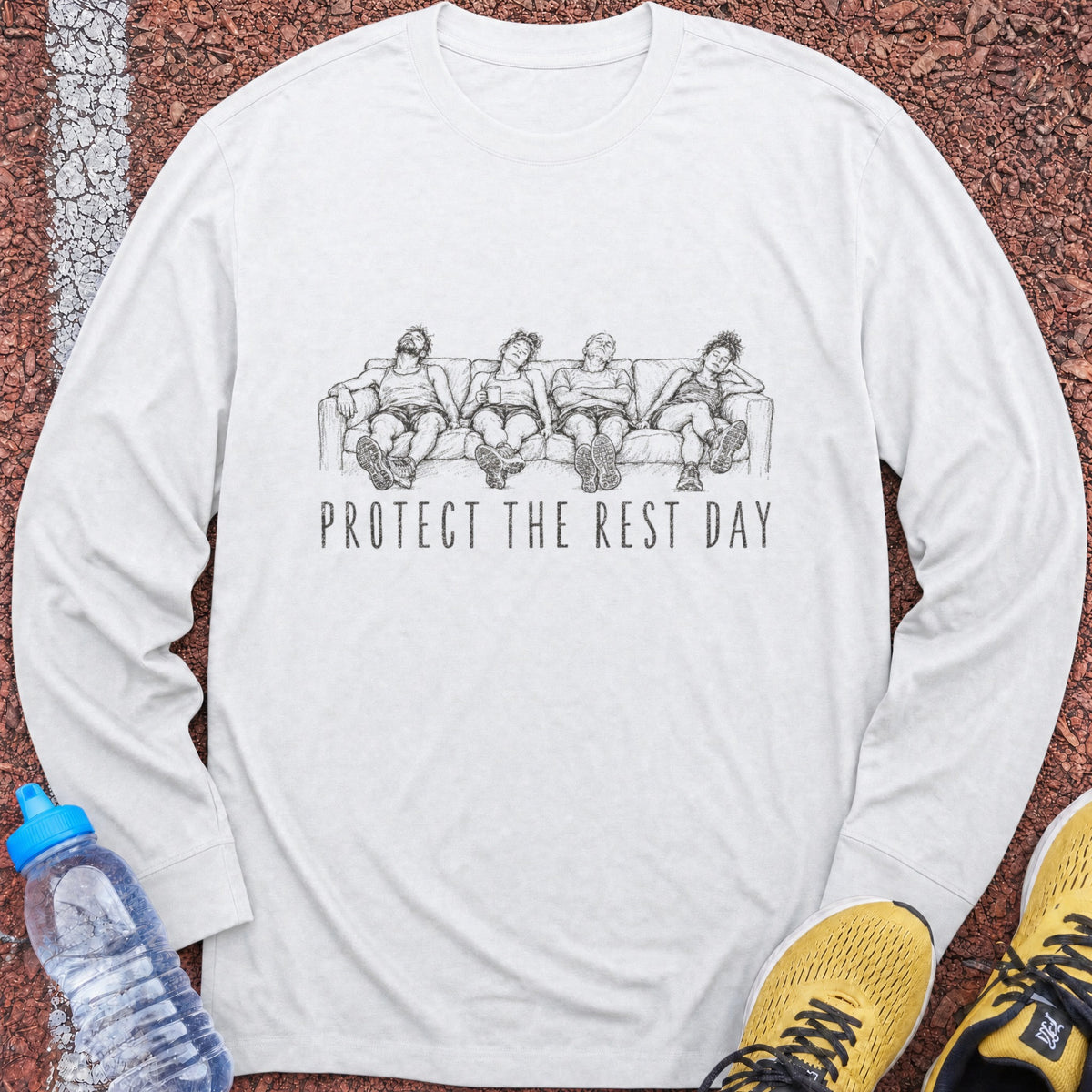 Protect the Rest Day Long Sleeve - White