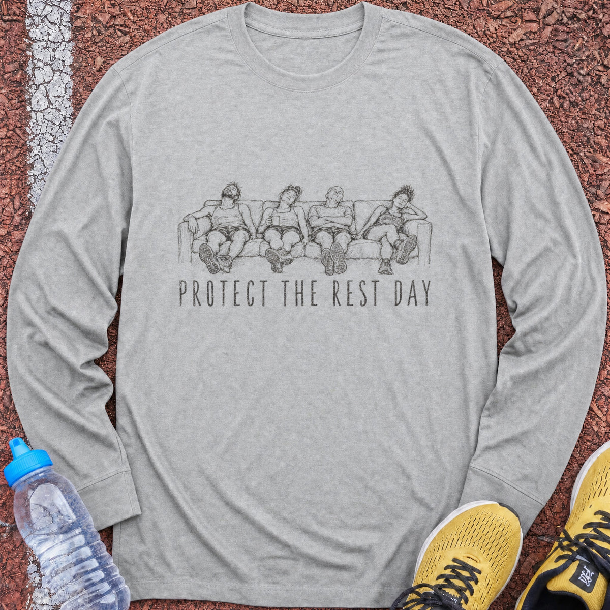 Protect the Rest Day Long Sleeve - Sport Grey