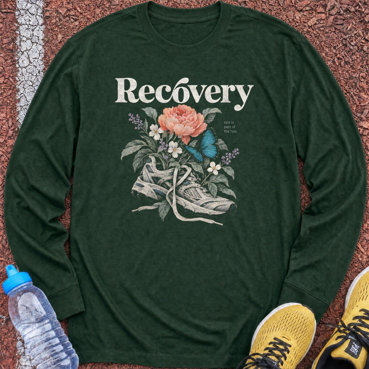 Recovery Long Sleeve - Forest Green