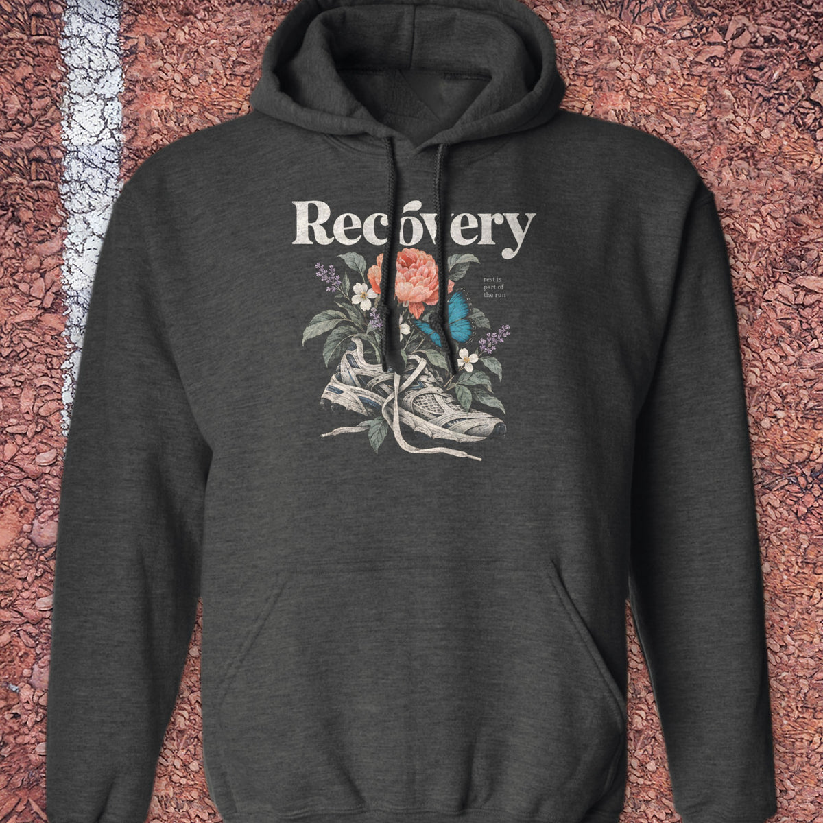 Recovery Hoodie - Dark Heather