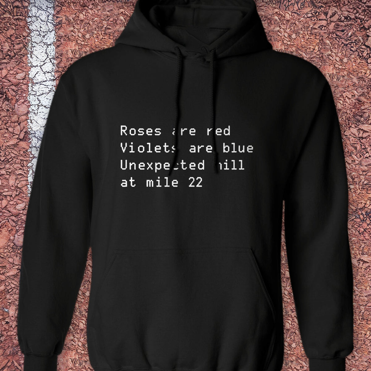 Roses Are Red Hoodie - Black