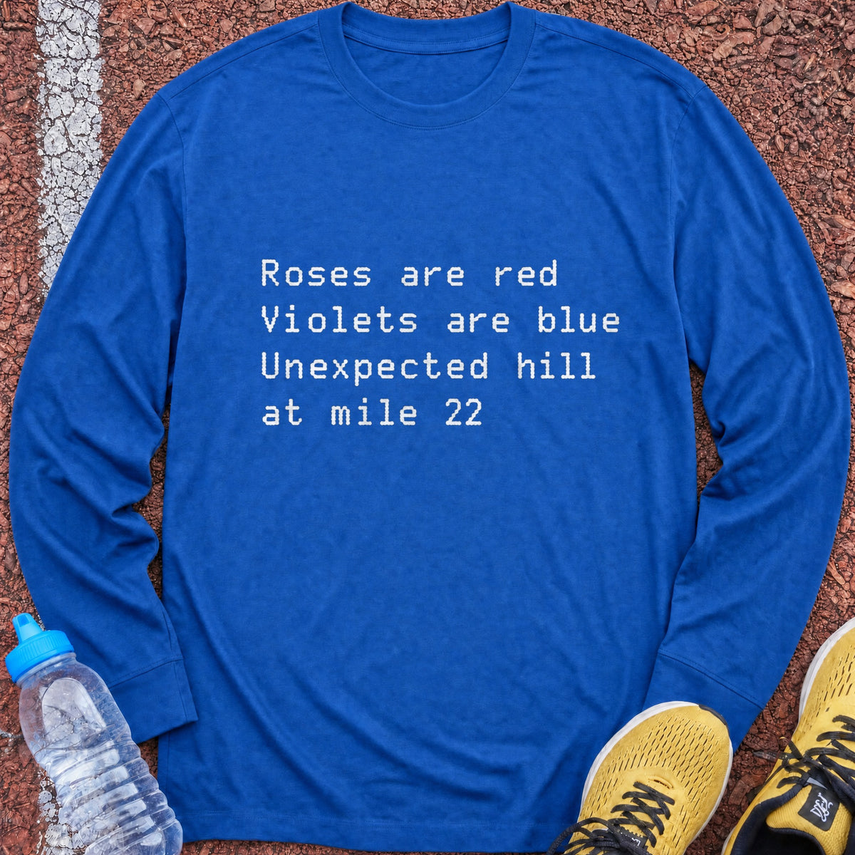 Roses Are Red Long Sleeve - Royal