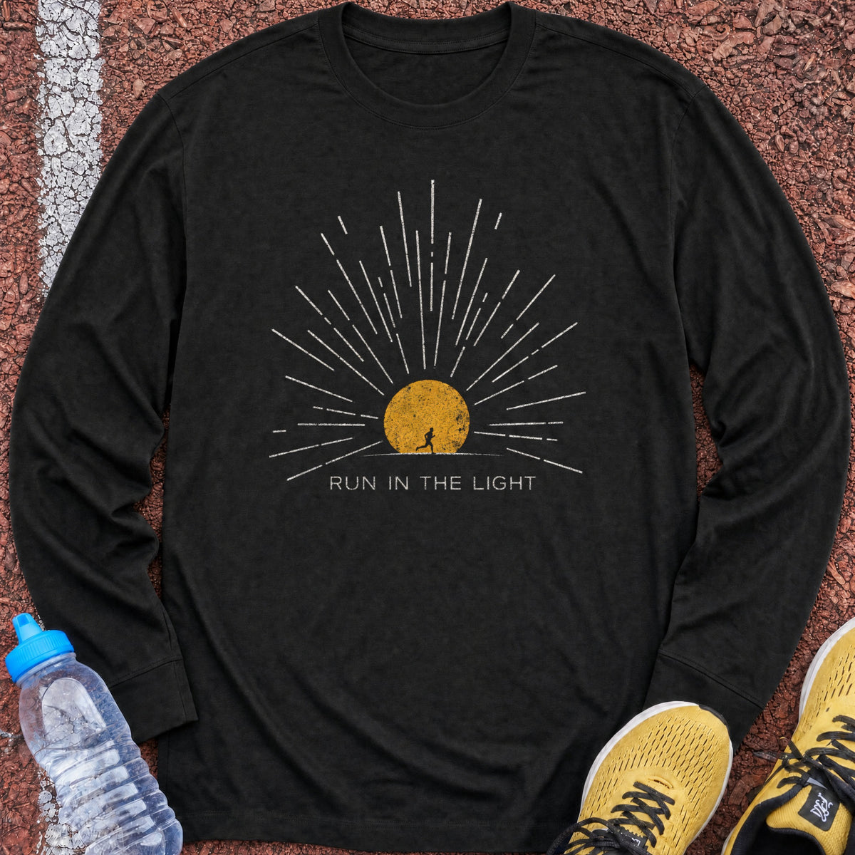 Run in the Light Long Sleeve - Black
