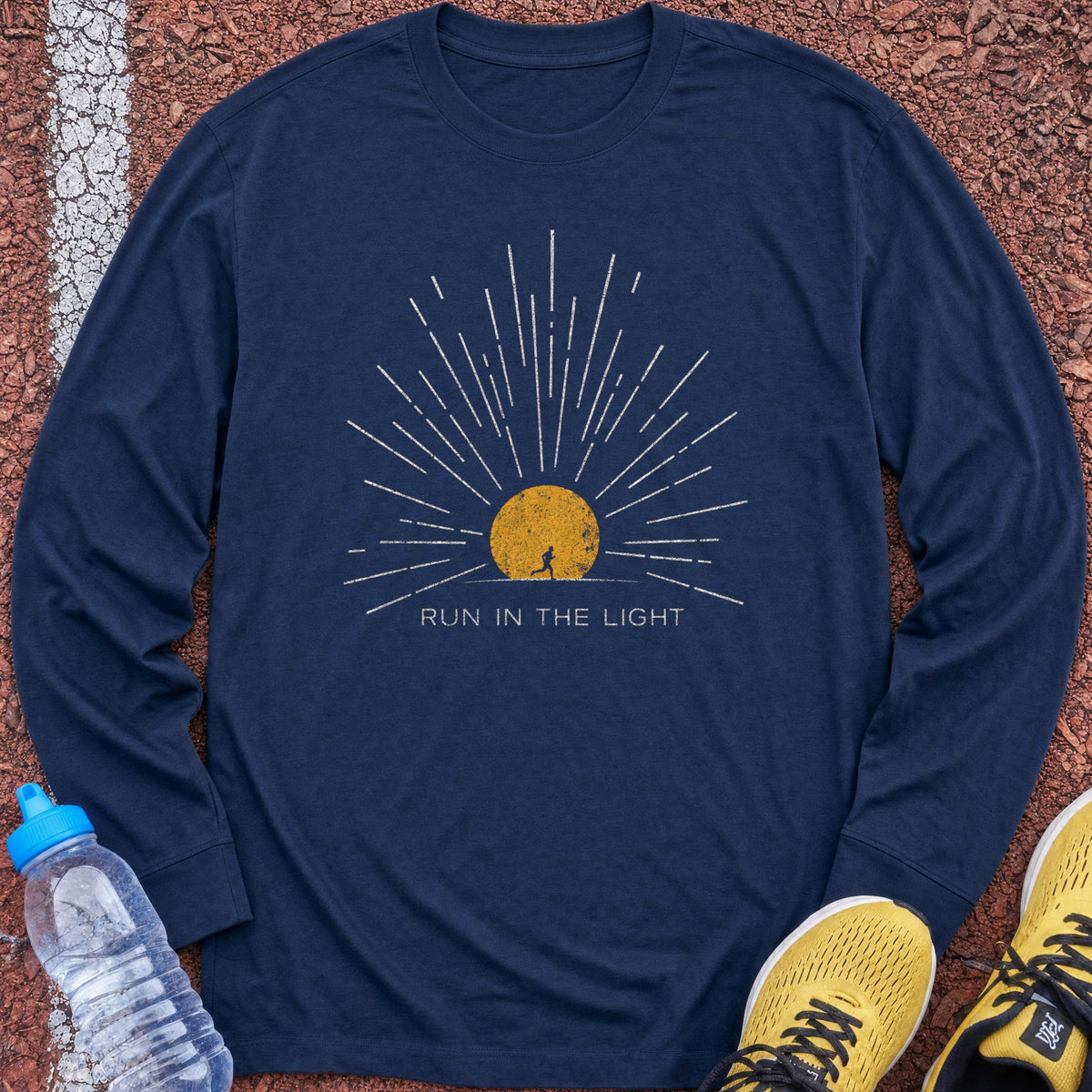 Run in the Light Long Sleeve - Navy