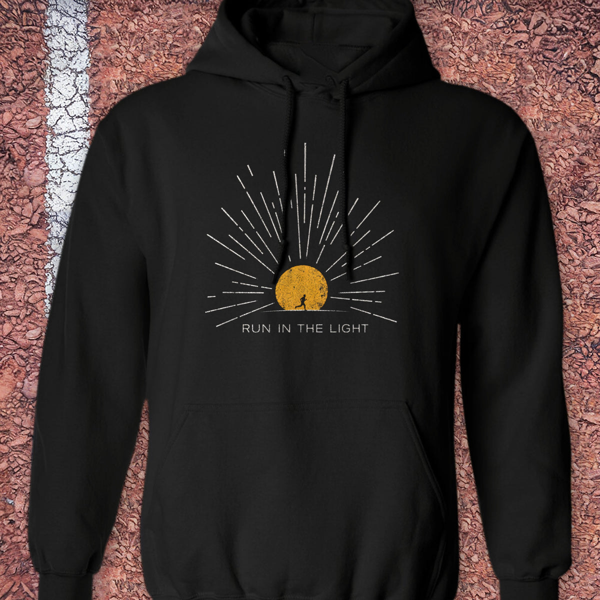 Run in the Light Hoodie - Black