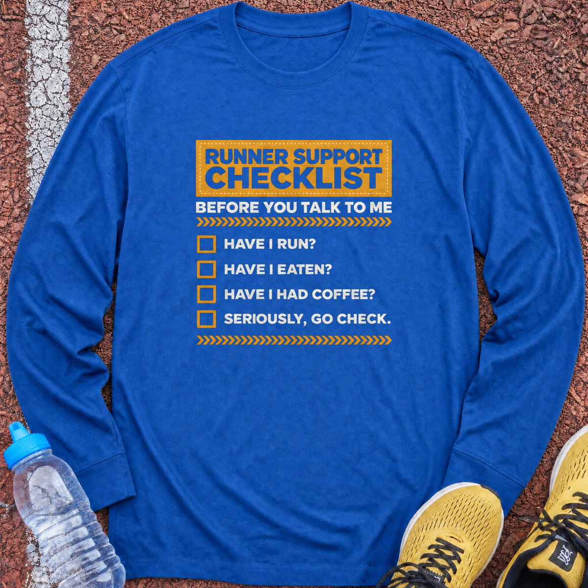 Runner Support Long Sleeve - Royal