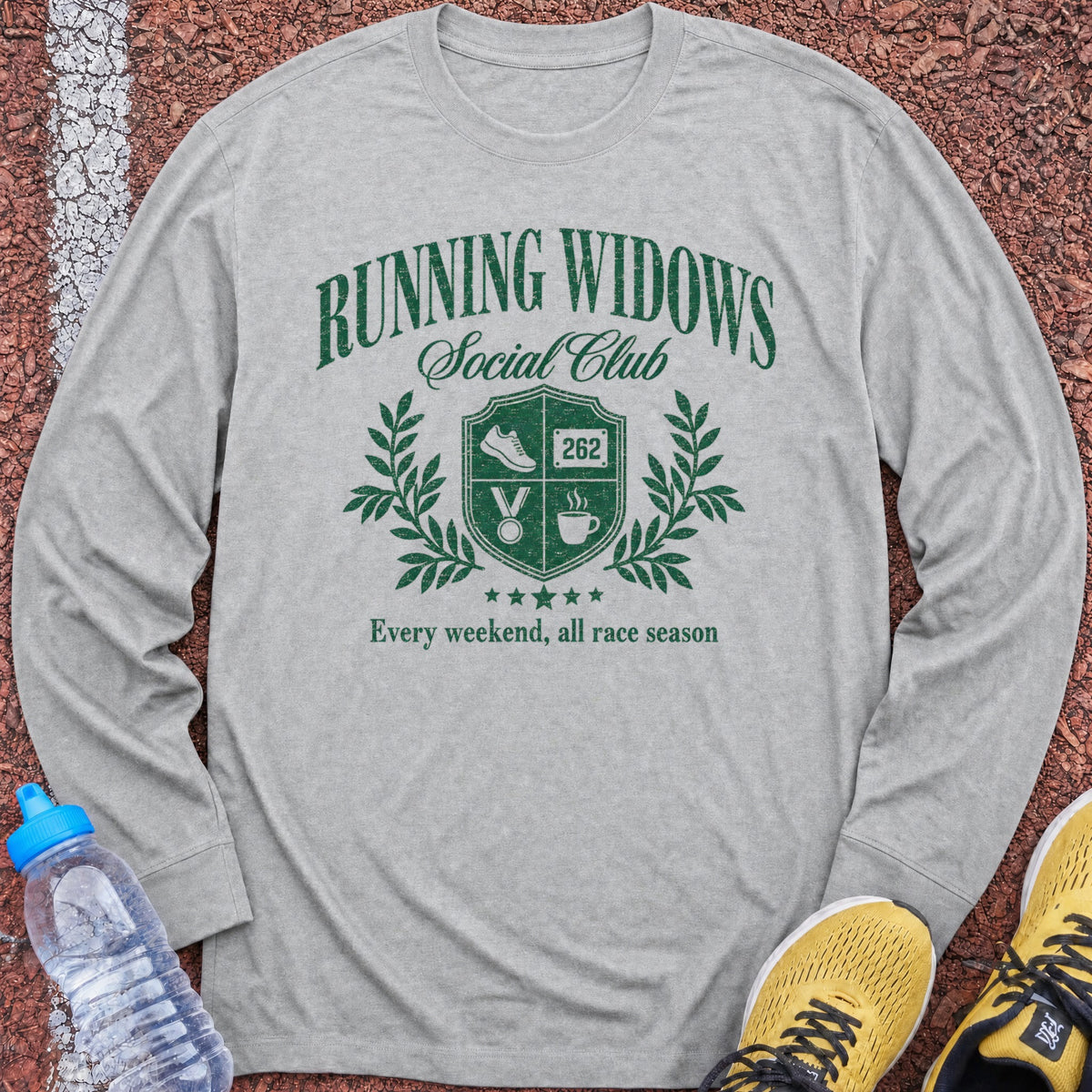Running Widows Long Sleeve - Sport Grey