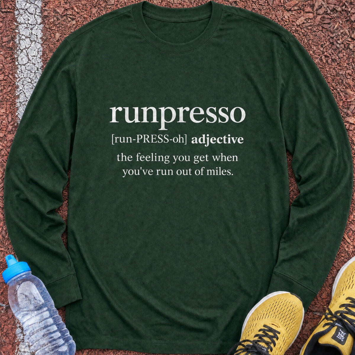 Runpresso Long Sleeve - Forest Green